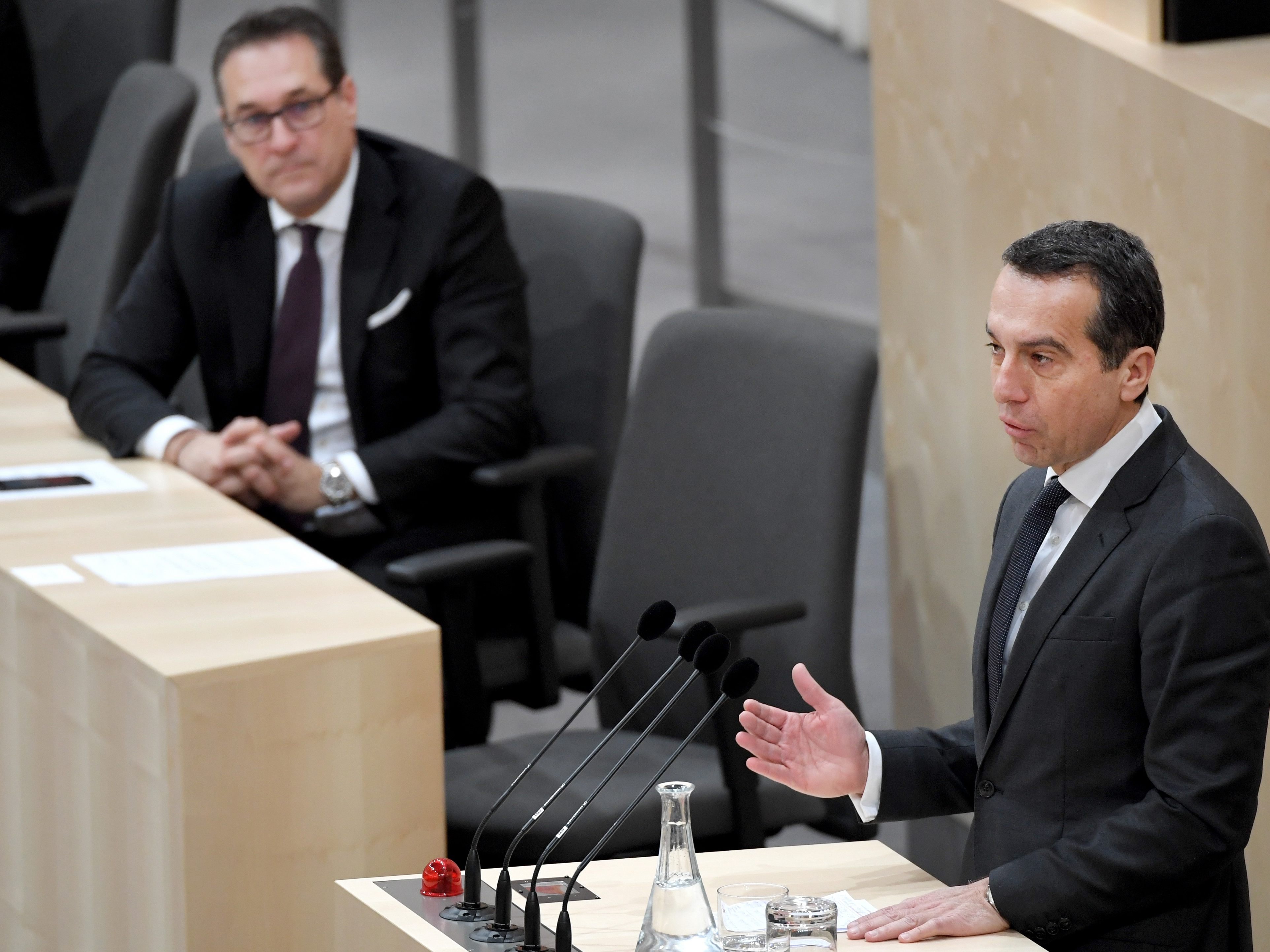 Christian Kern will einen U-Ausschuss in der Causa BVT starten. Christian Kern will einen U-Ausschuss in der Causa BVT starten.