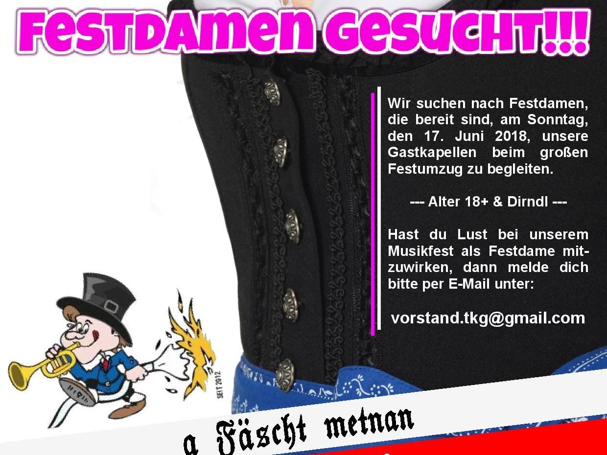 Festdame gesucht!