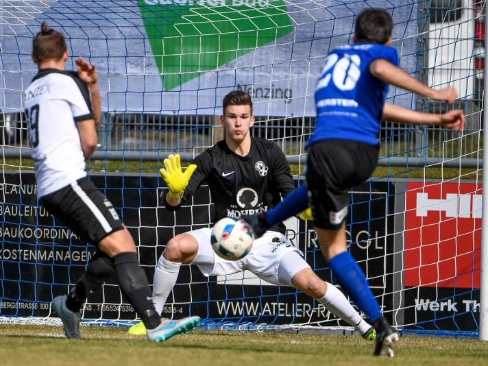 Florian Eres hielt seinen Kasten rein