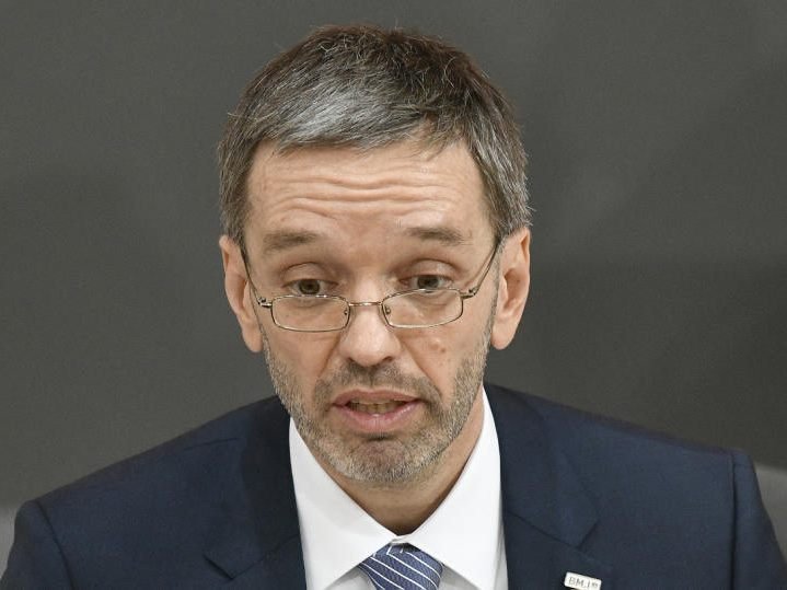 Innenminister Herbert Kickl. Innenminister Herbert Kickl.