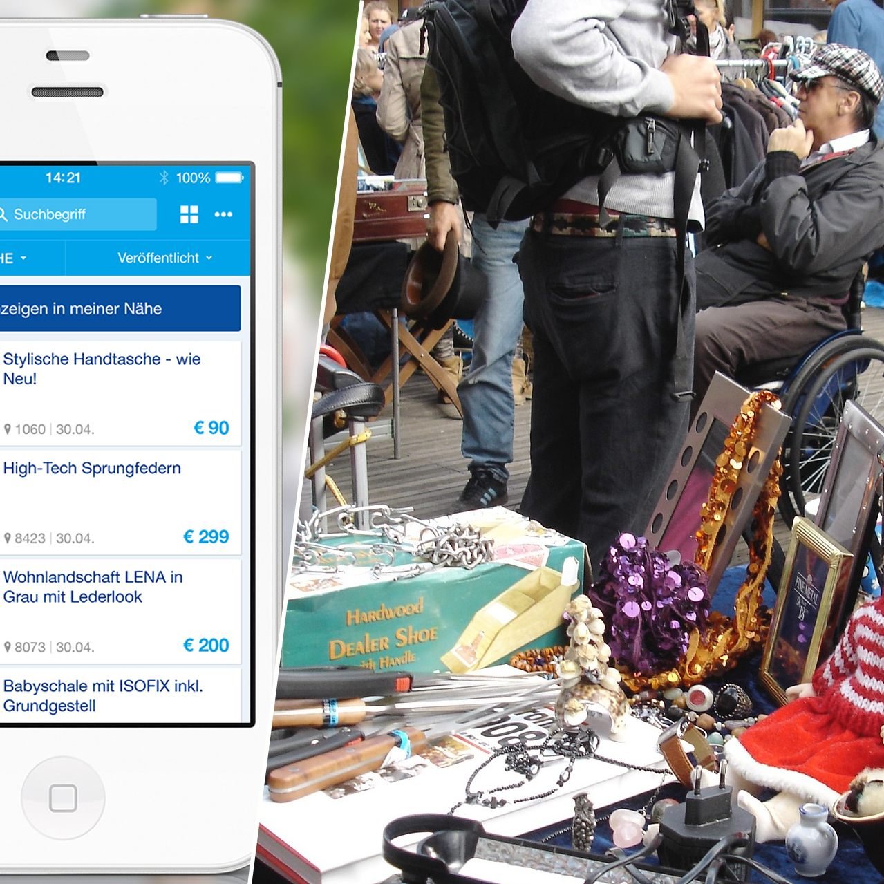 Auf Flohmärkten nach Kuriositäten zu suchen war gestern - heute gibt es dafür willhaben.