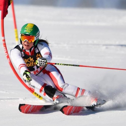 Für Österreich war auch Katharina Liensberger am Start