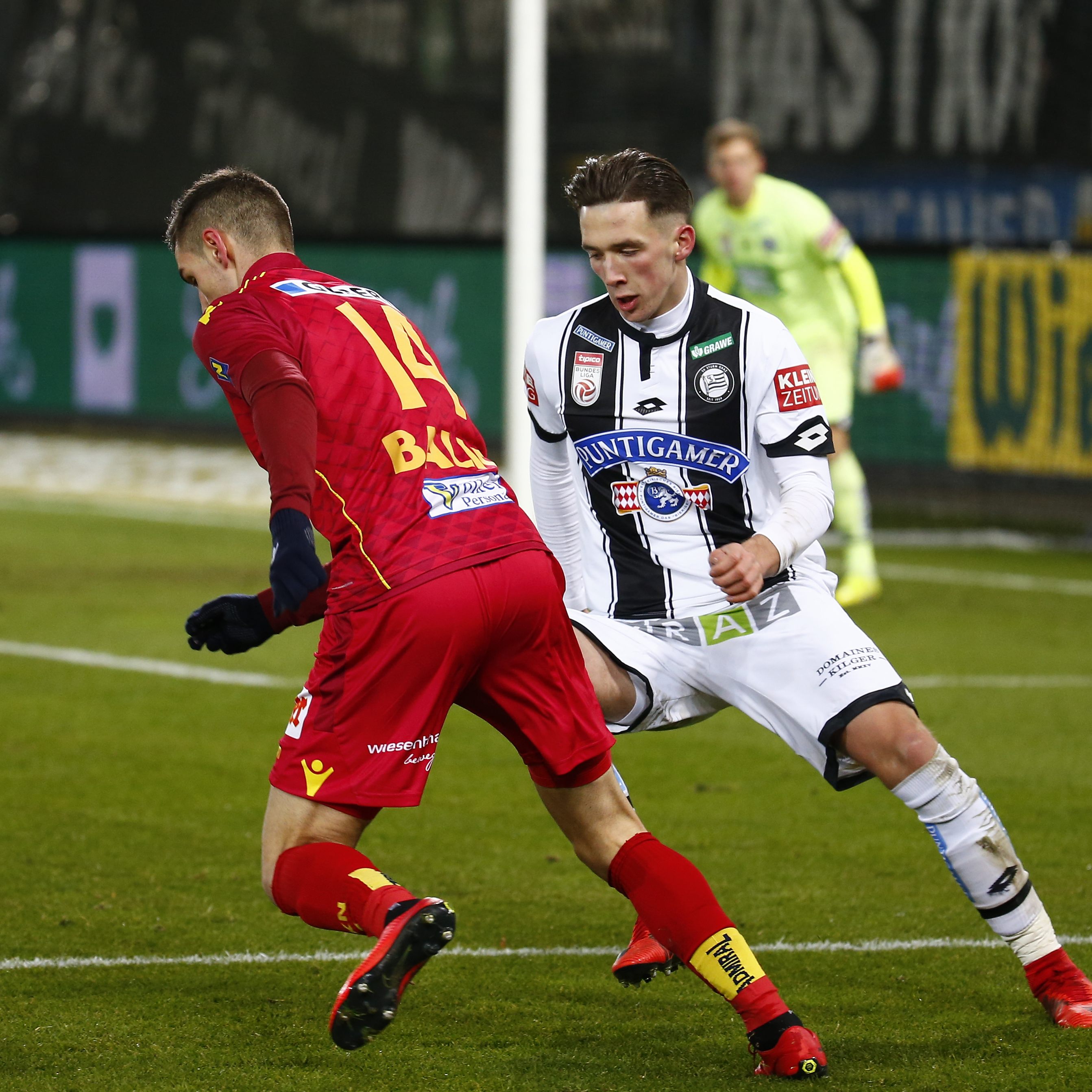 LIVE-Ticker zum Spiel SKN St. Pölten gegen SK Sturm Graz ab 18.30 Uhr.