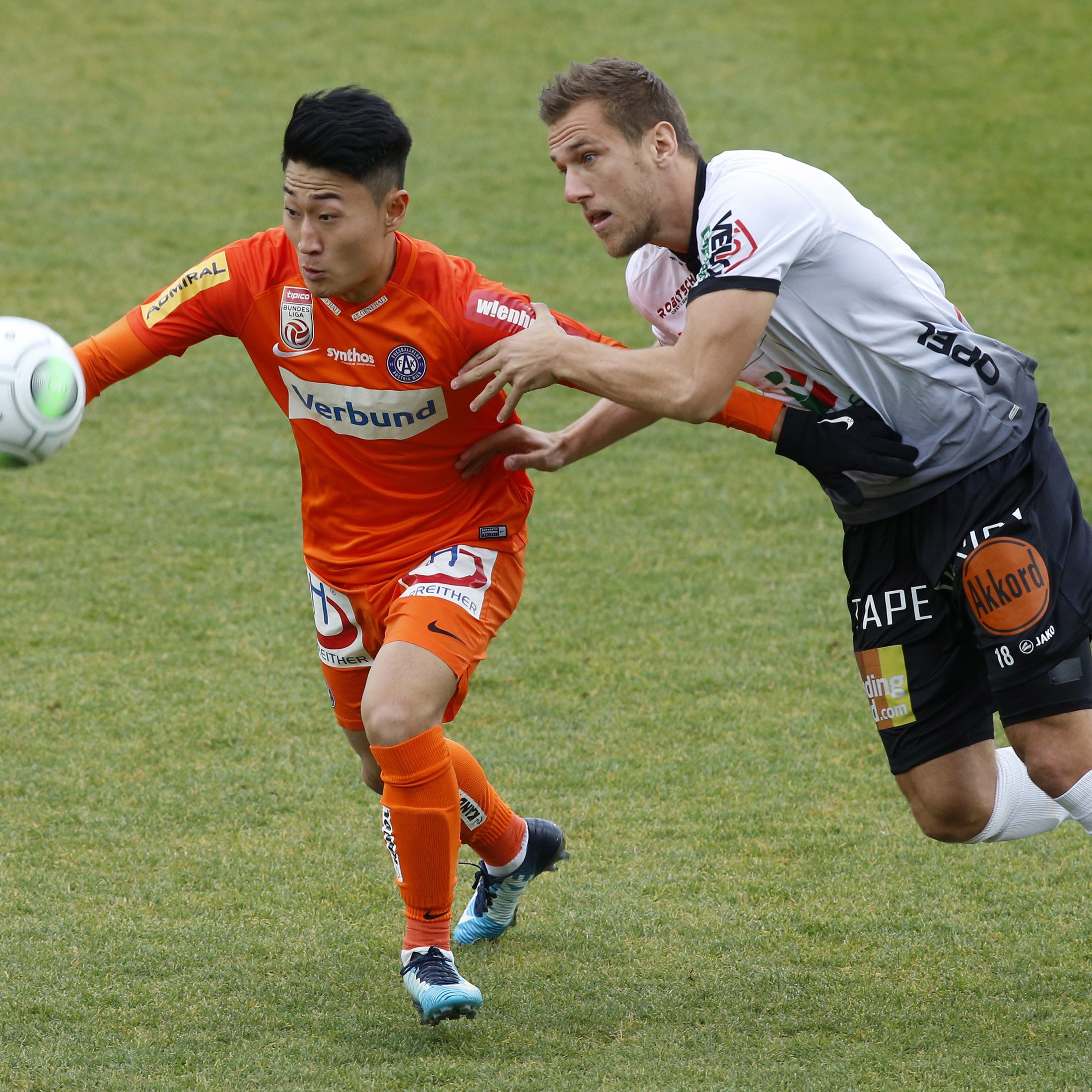 Hier sehen Sie das Match zwischen Austria Wien und WAC im Live-Stream-