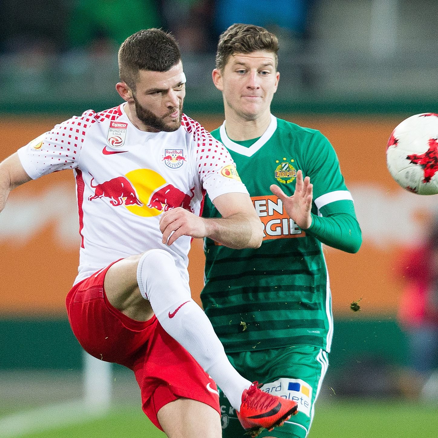 Hier können Sie Red Bull Salzburg gegen Rapid Wien im LIVE-Stream sehen.