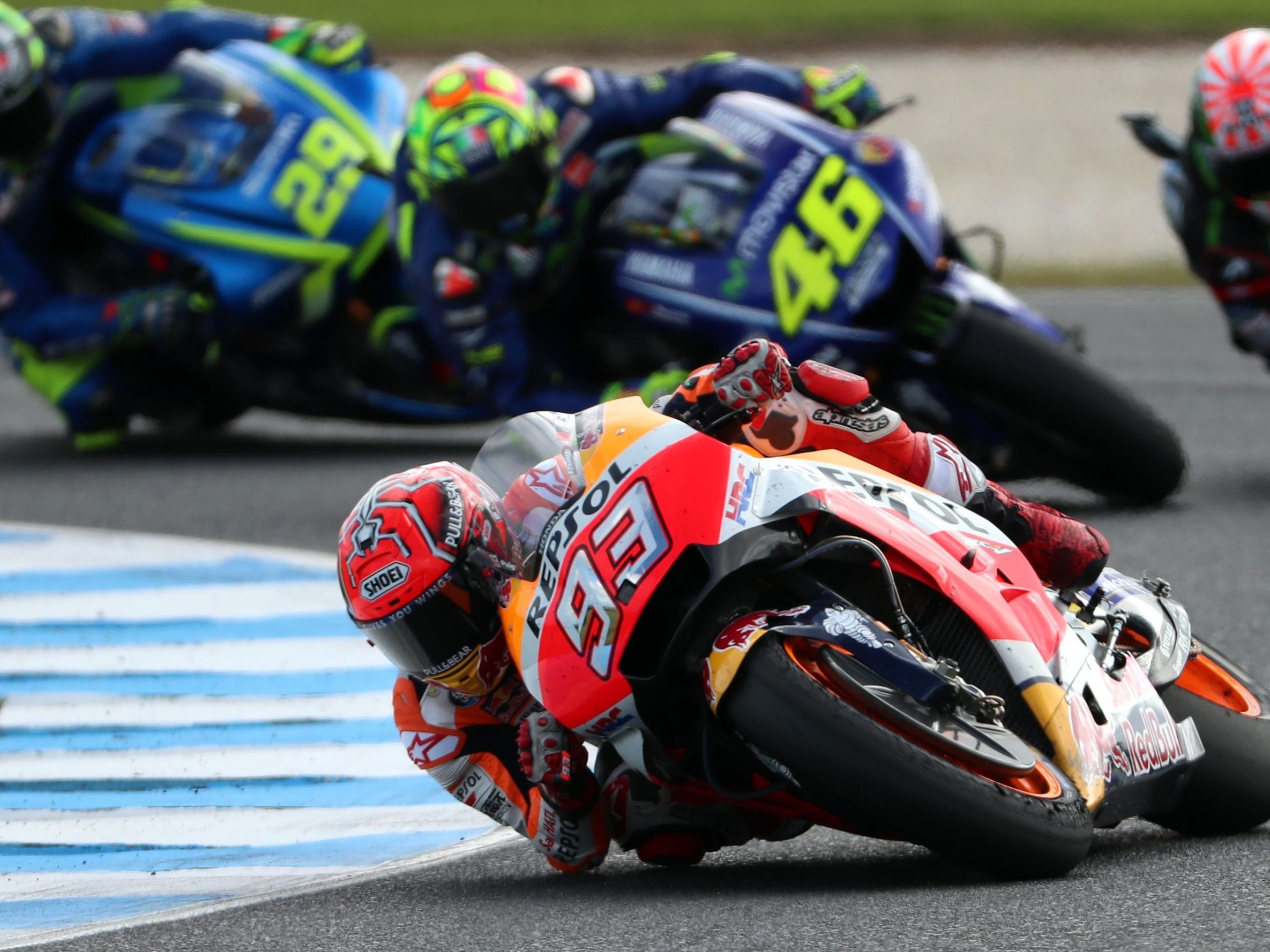 Weltmeister Marc Marquez auf Honda.