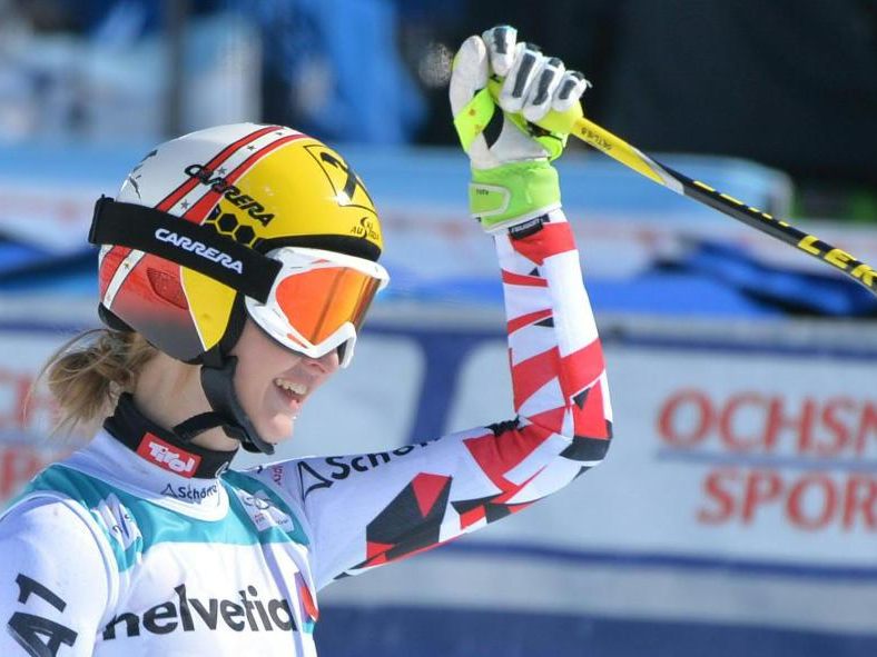 Nina Ortlieb hat allen Grund zur Freude Nina Ortlieb hat allen Grund zur Freude