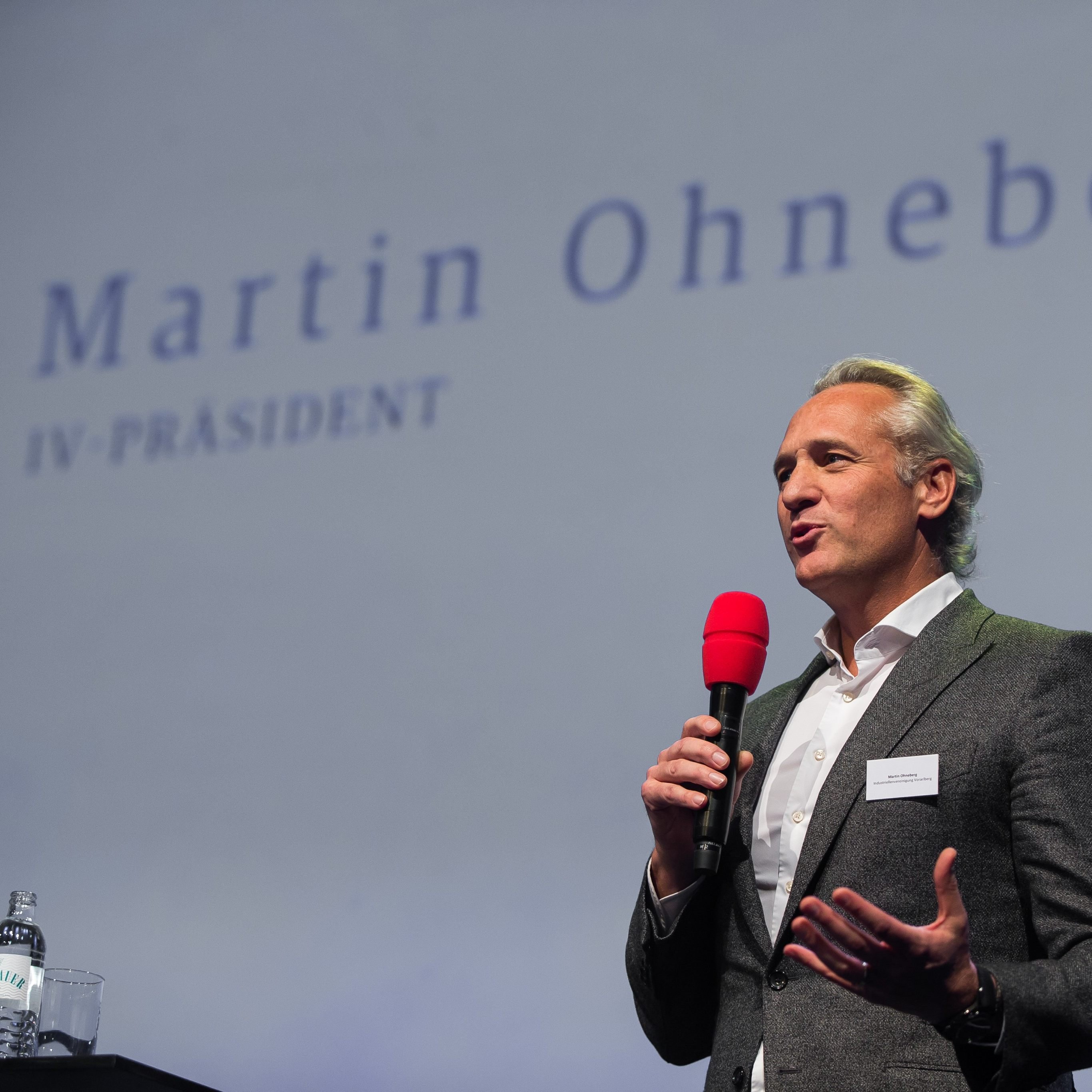 Weiß, wie Marken wirken: Martin Ohneberg, IV-Präsident.
