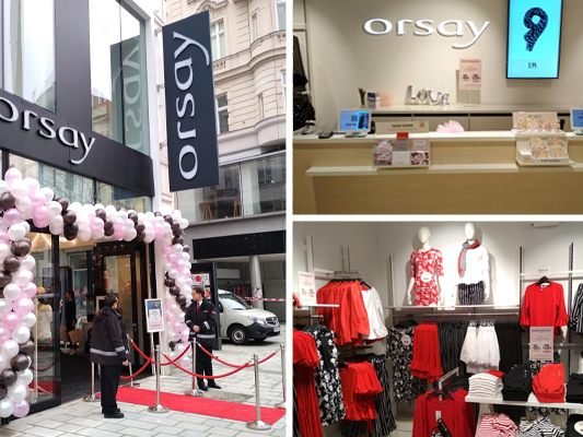 Der neue Orsay Flagship Store eröffnete heute auf der Mariahilfer Straße in Wien. Der neue Orsay Flagship Store eröffnete heute auf der Mariahilfer Straße in Wien.