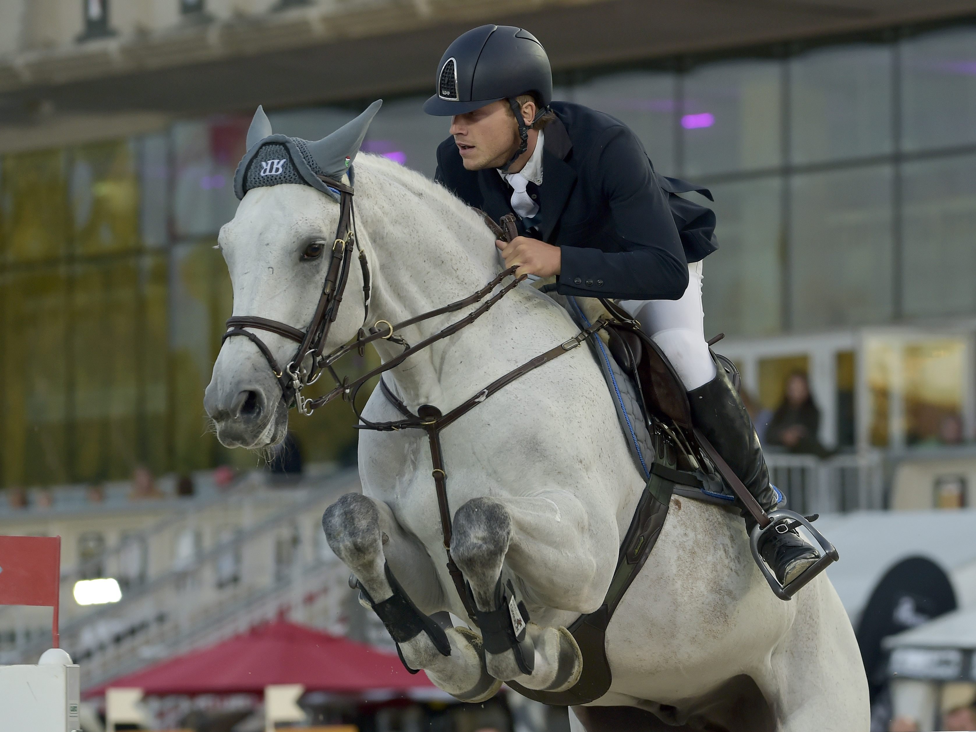 Christian Rhomberg (AUT) auf Saphyr Des Lacs.