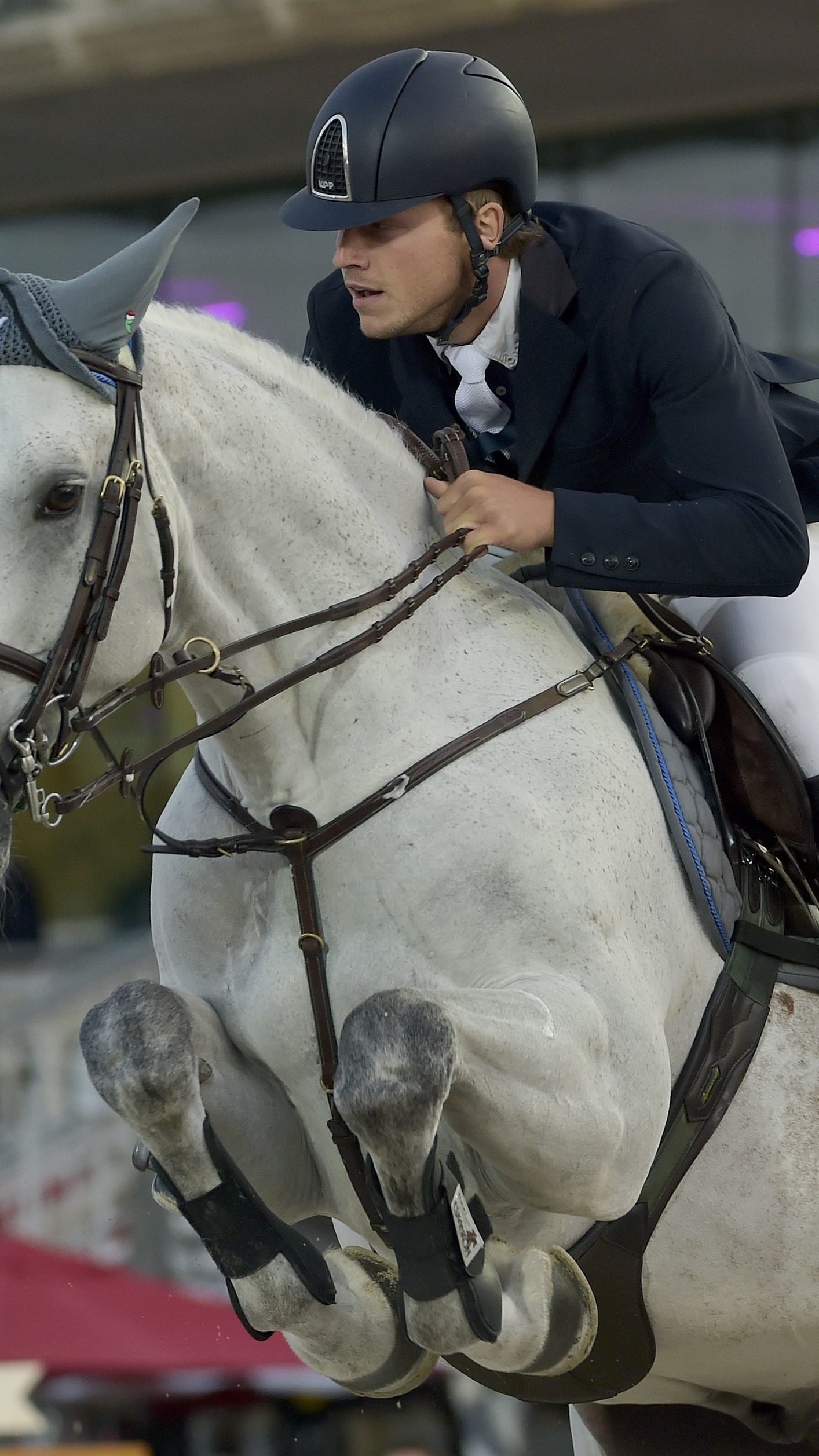 Christian Rhomberg (AUT) auf Saphyr Des Lacs.