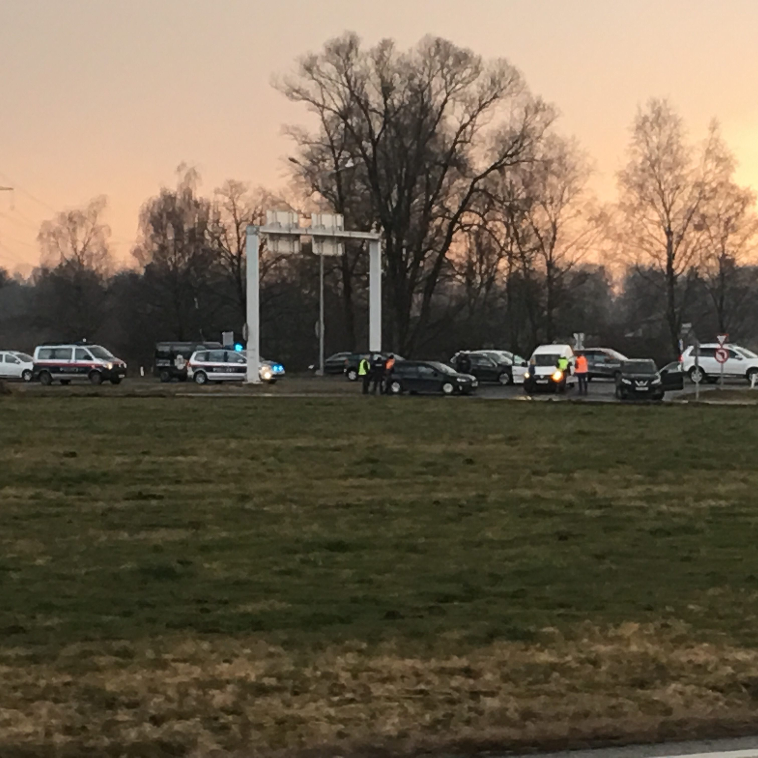 Blechschaden-Unfall in Dornbirn-Schwefel