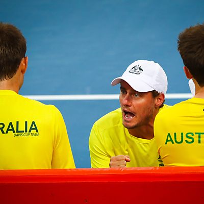 Lleyton Hewitts australisches Team reist nach Österreich