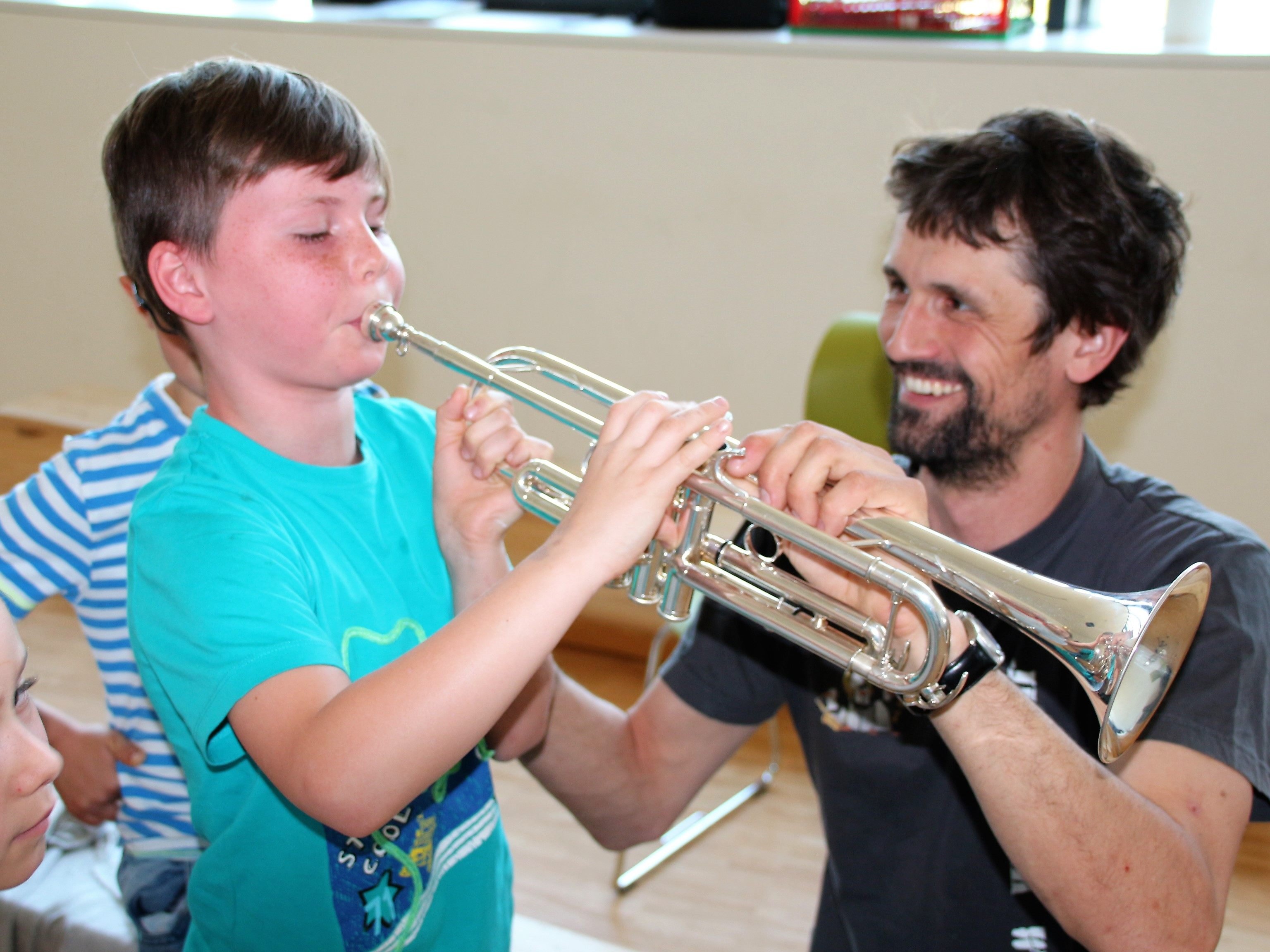 ... der 1. Versuch ist geglückt ...