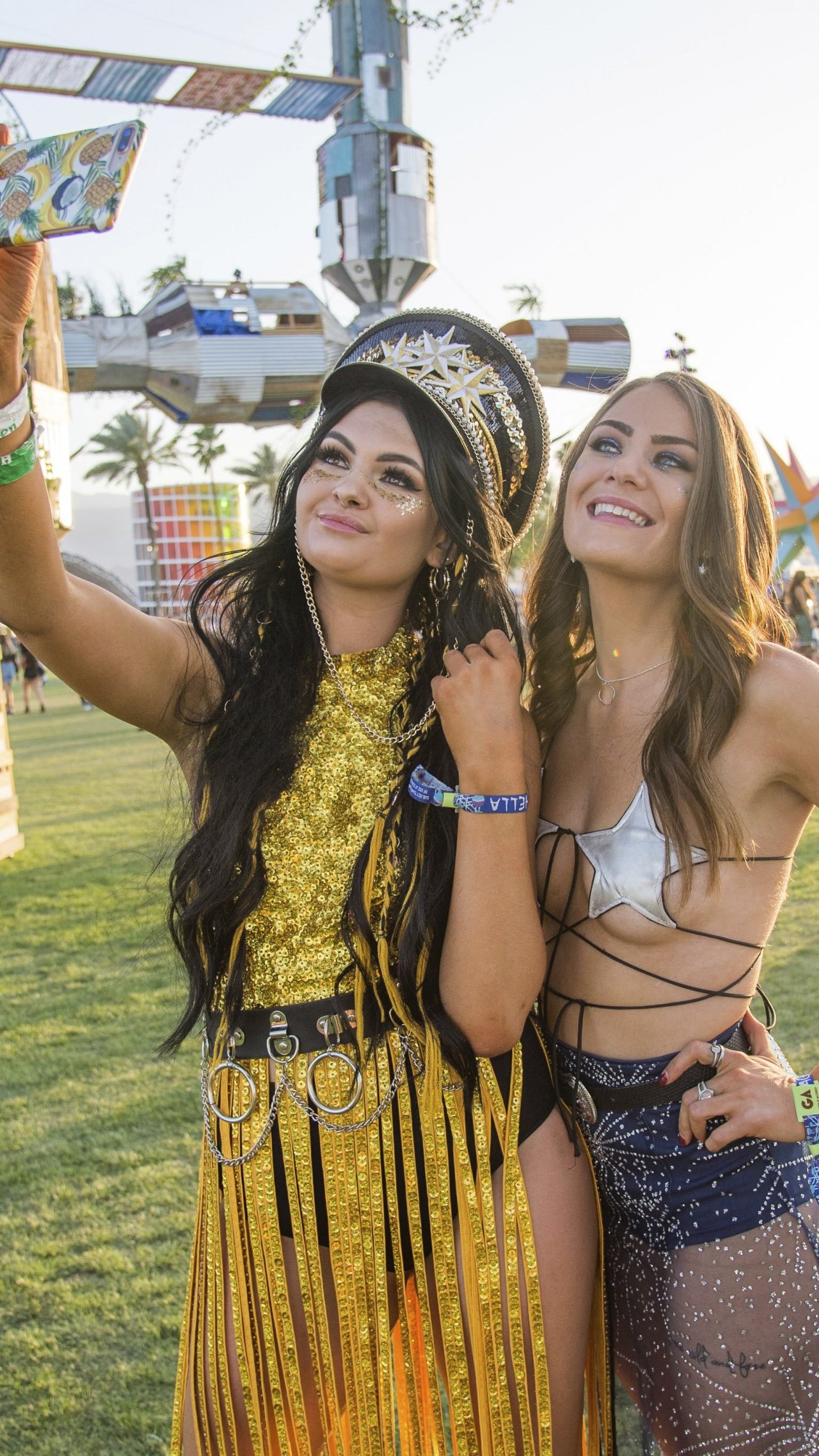 DAS Festival für Fashionistas und Selfie-Queens: Coachella in Kalifornien.