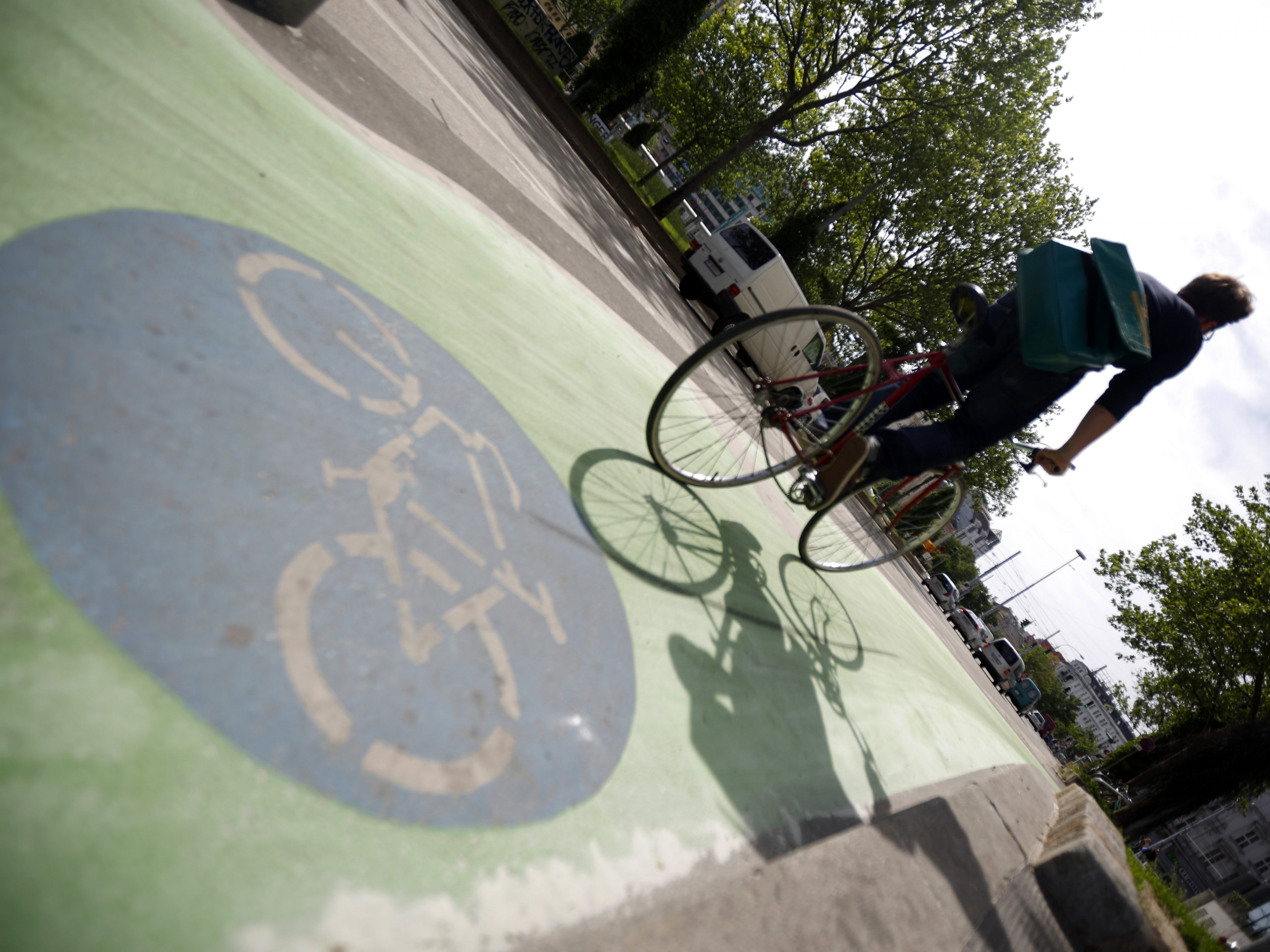 In Wien-Favoriten entsteht ein neuer Radweg.