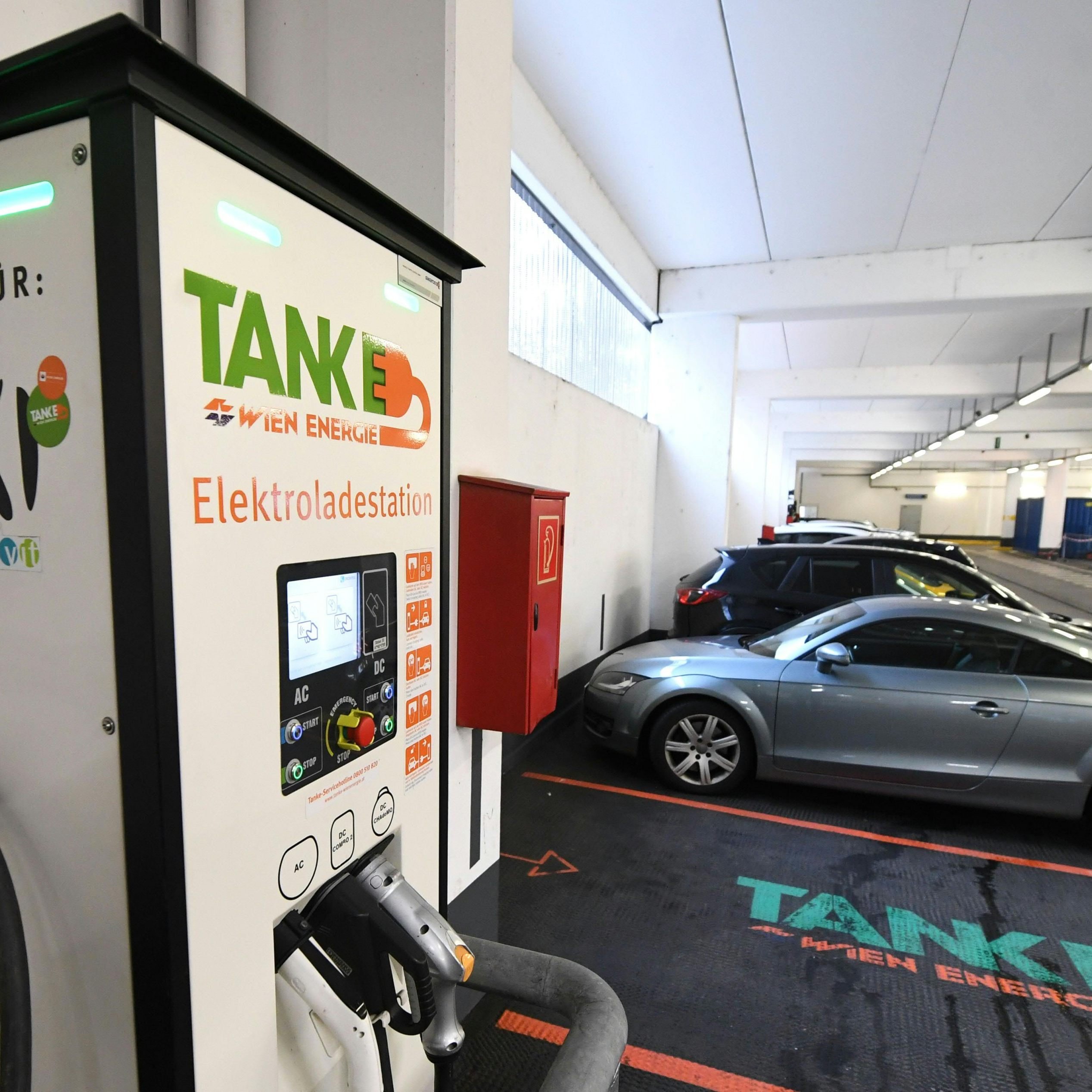Stromtanken ist ab sofort an zehn Standorten in Floridsdorf möglich.