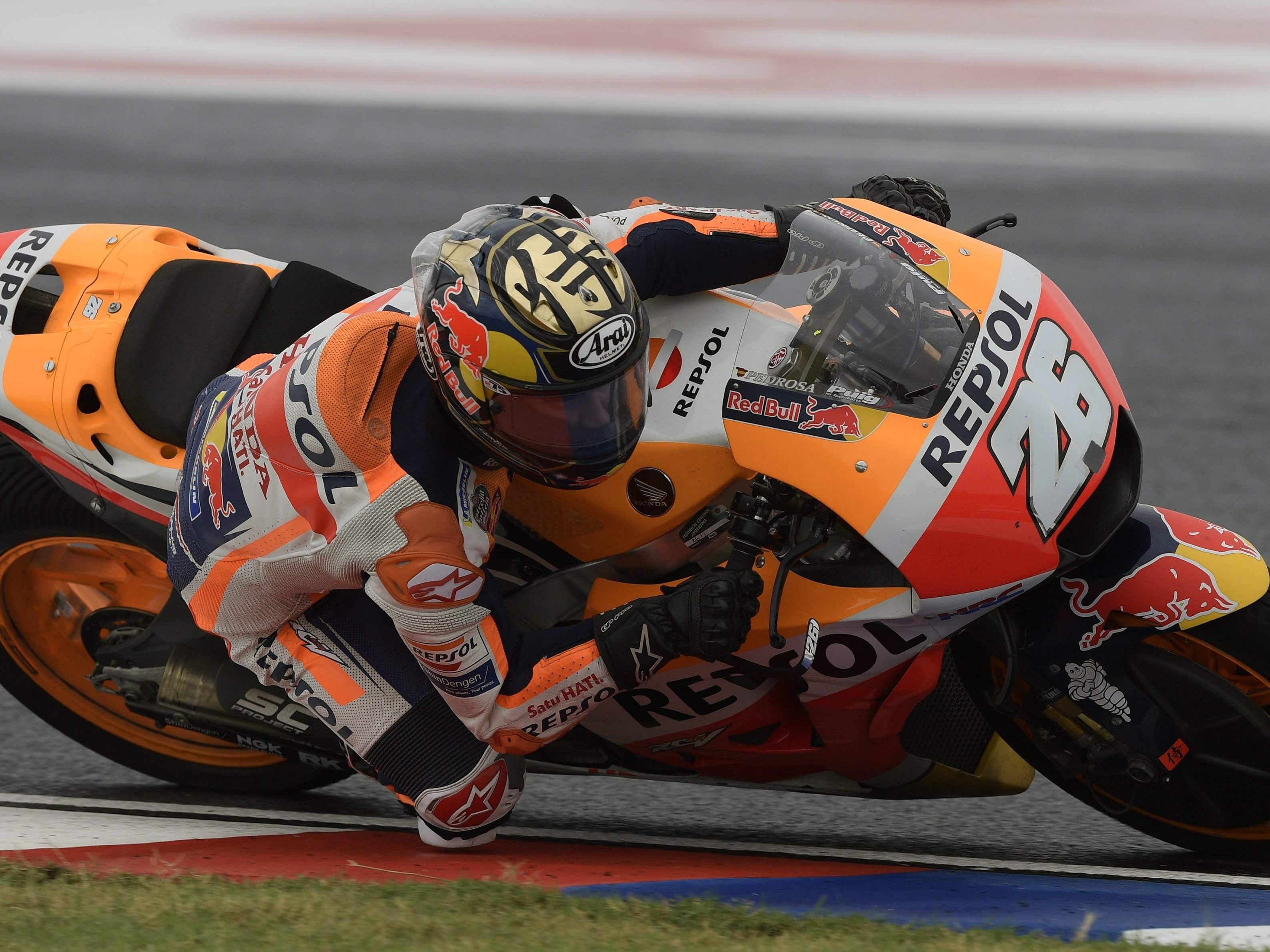 Dani Pedrosa startet nach seinem Sturz beim GP in Austin.