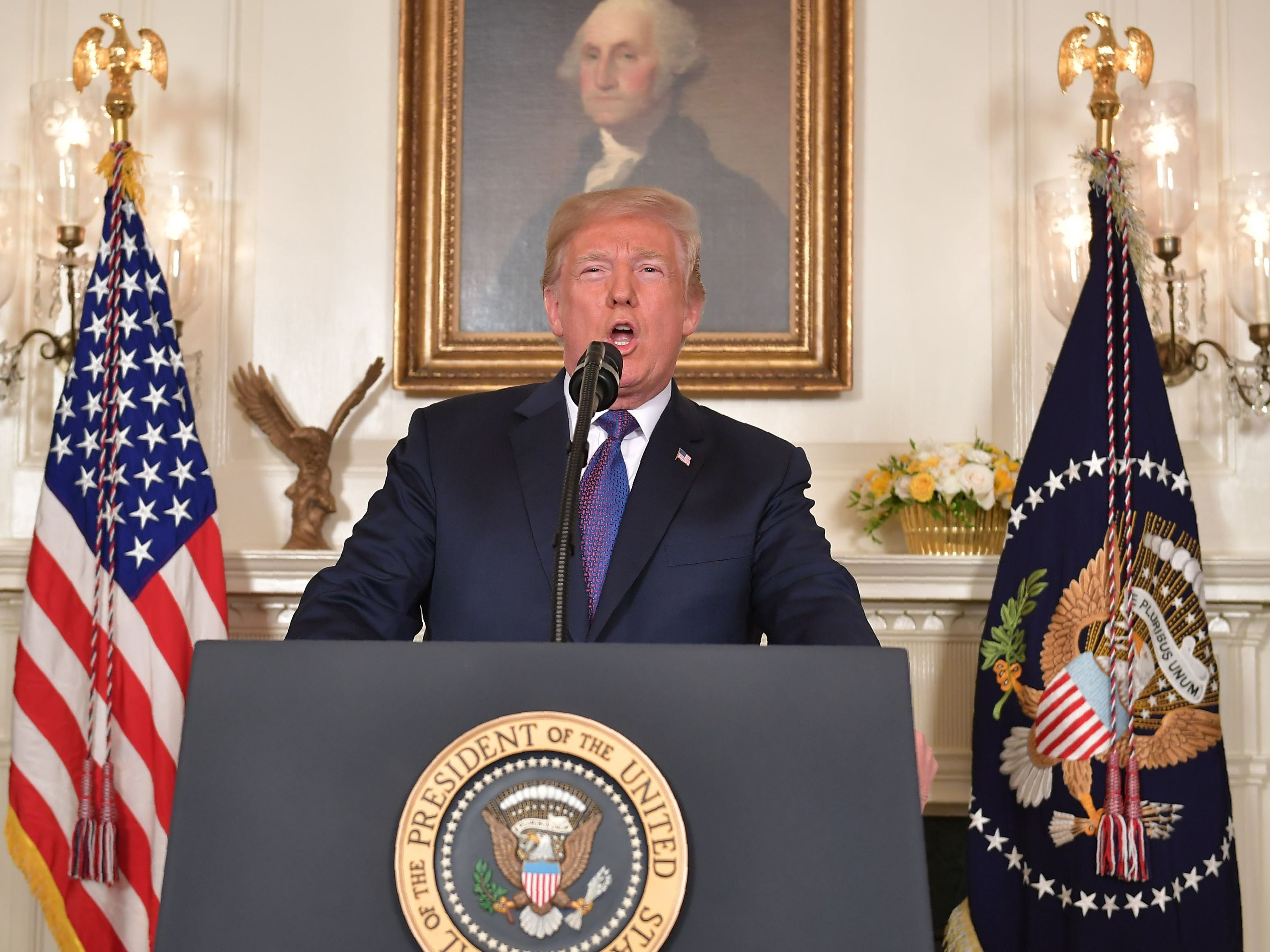 US-Präsident Donald Trump. US-Präsident Donald Trump.