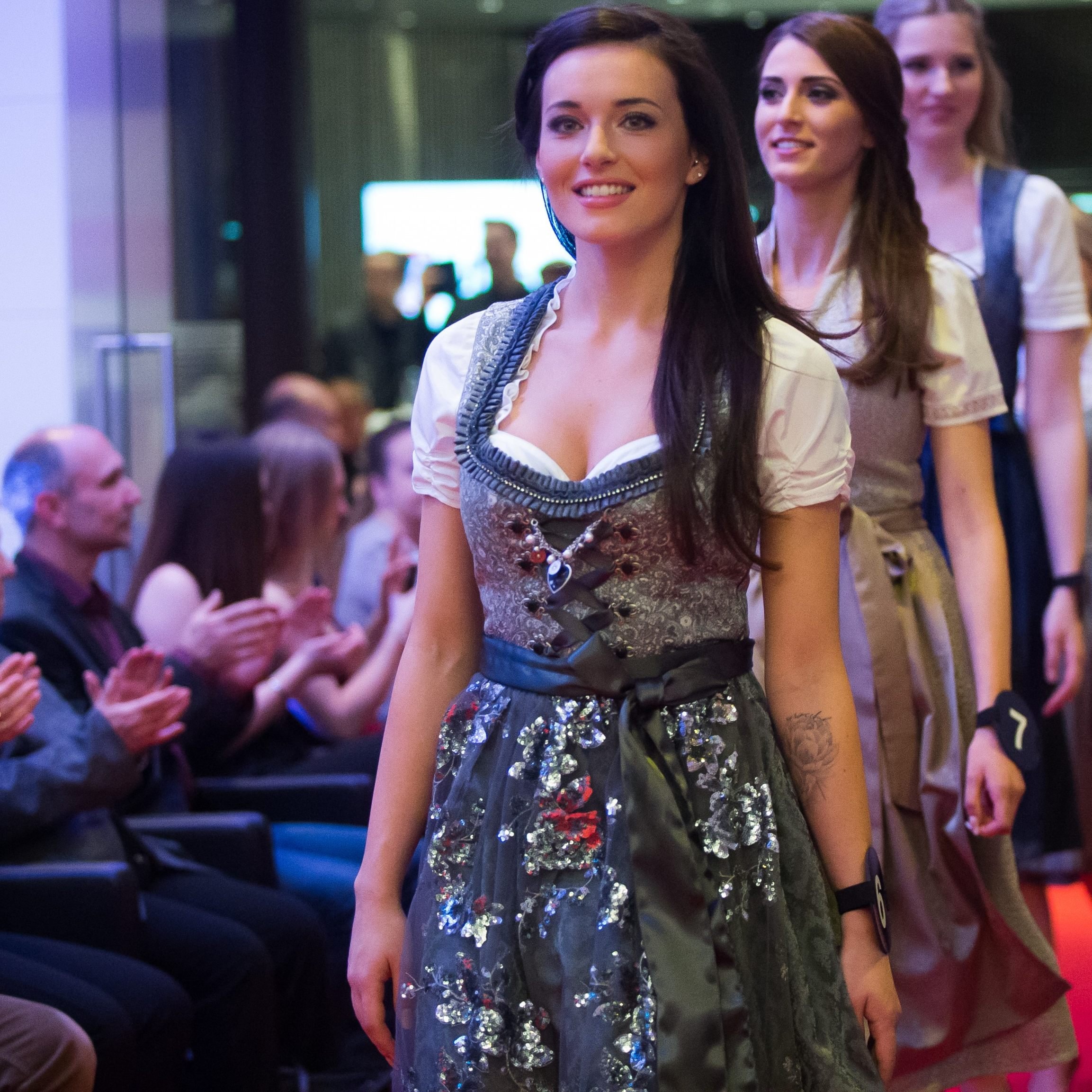 Die Misswahlkandidatinnen präsentierten sich im Casino Bregenz zum ersten Mal.