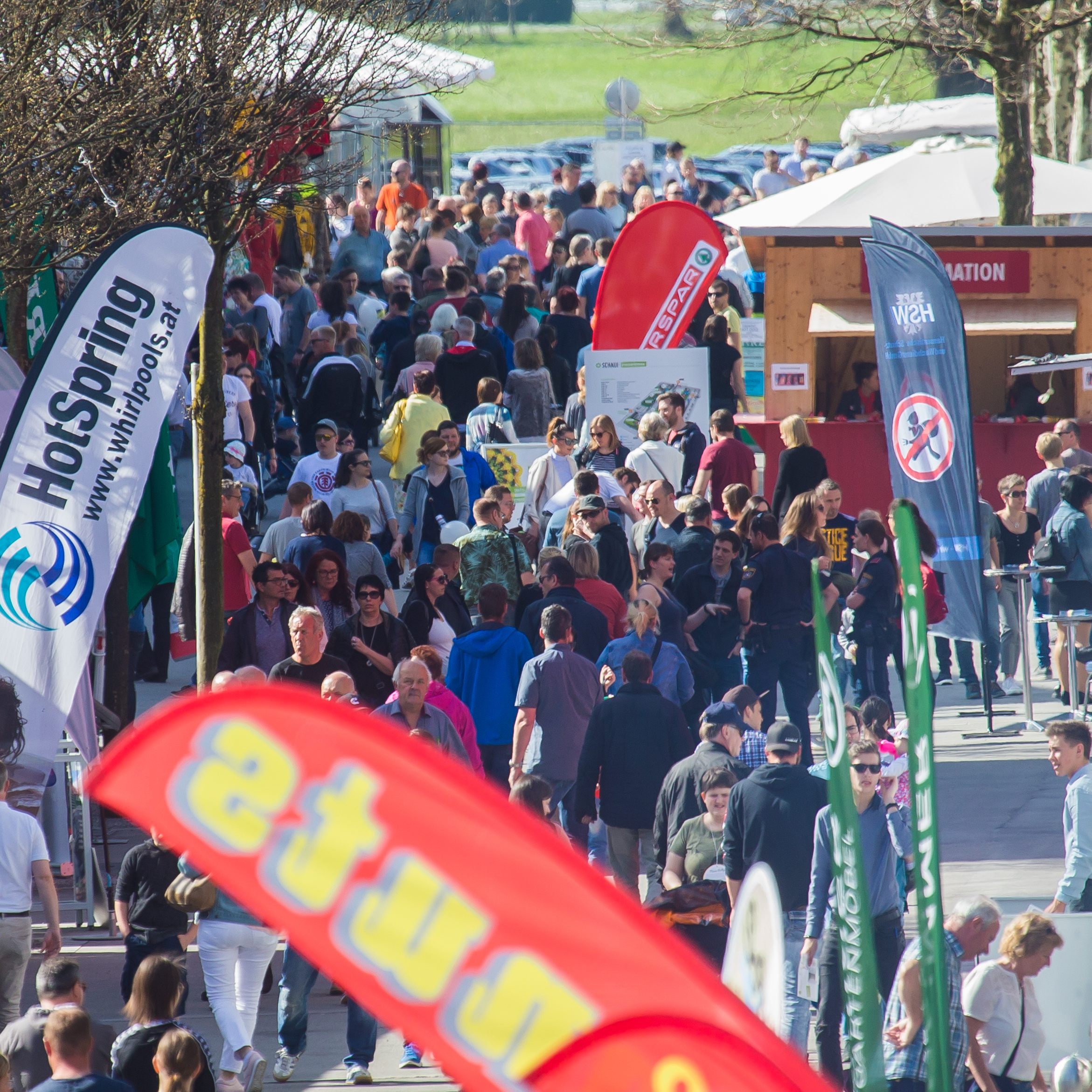 Auch das Wetter spielte mit