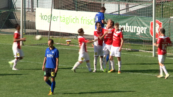 Jeremy Bischoff trifft für Rankweil im Doppelpack.