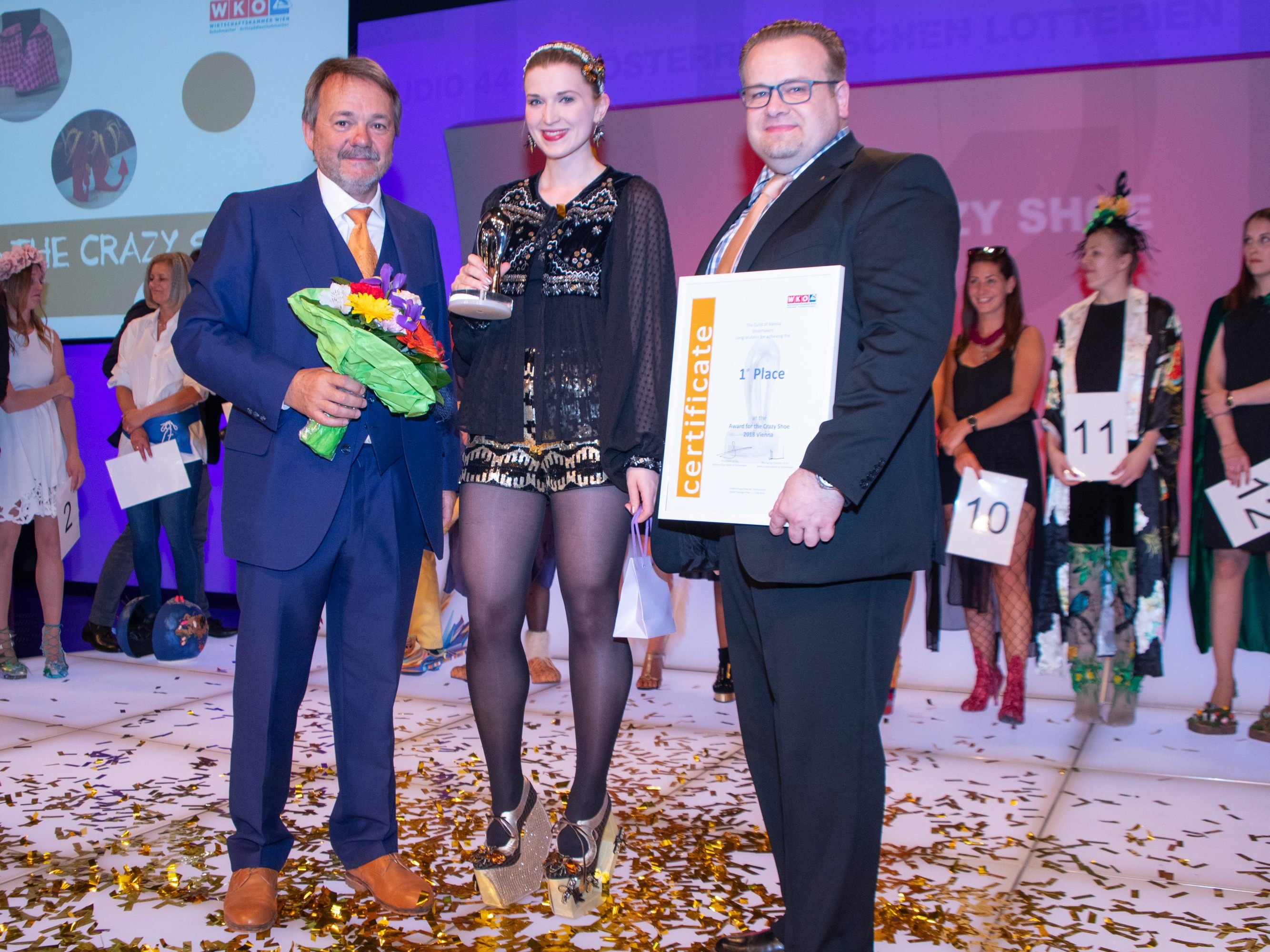 Der erste Platz ging an die Deutsche Julia Suppanz.