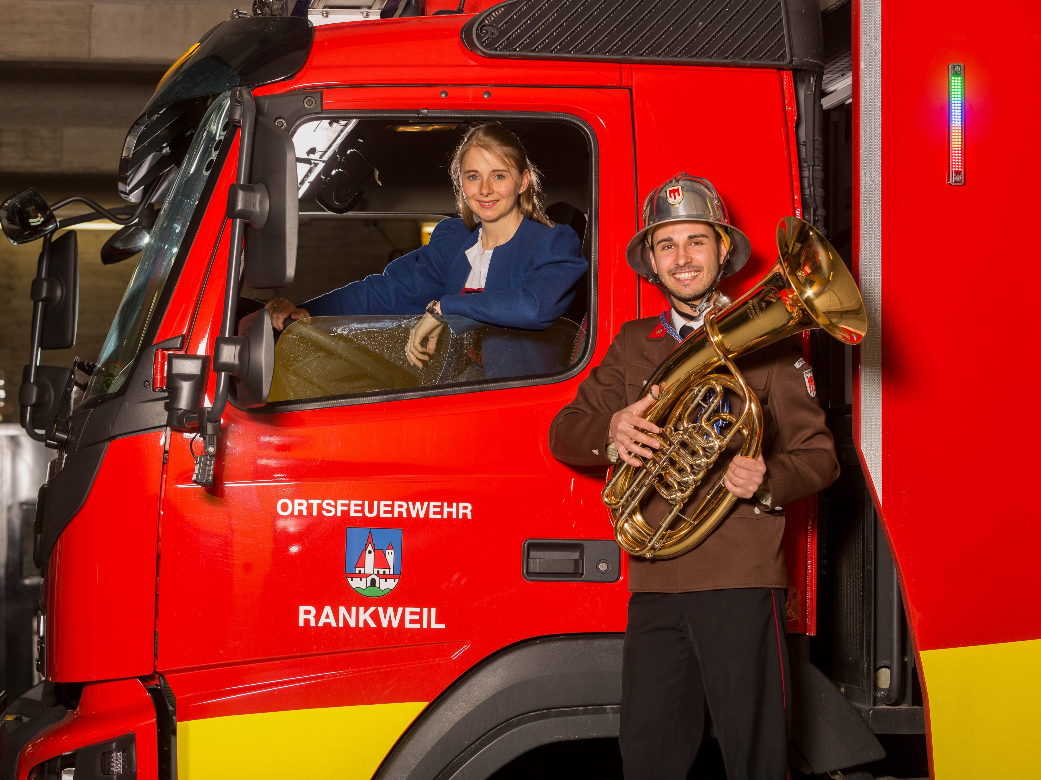 Bürgermusik und Feuerwehr Rankweil