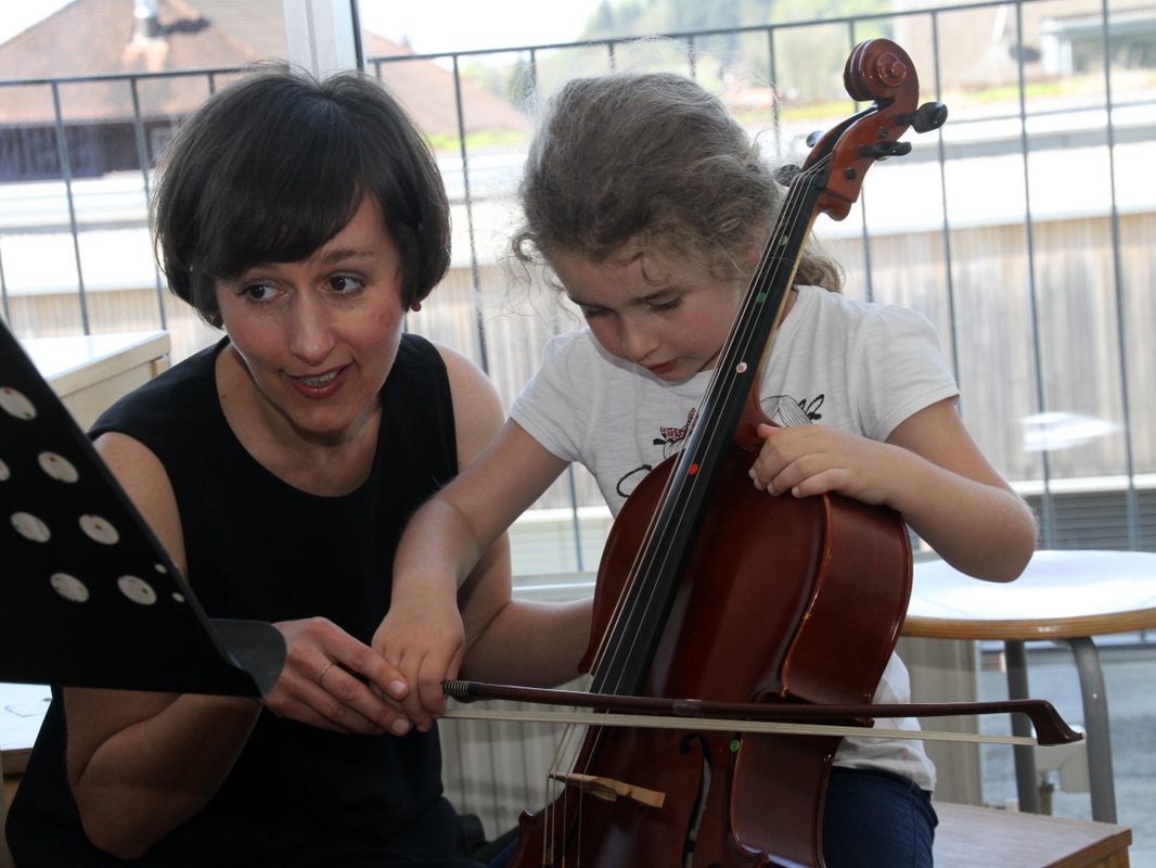 Instrumente konnten ausprobiert werden Instrumente konnten ausprobiert werden