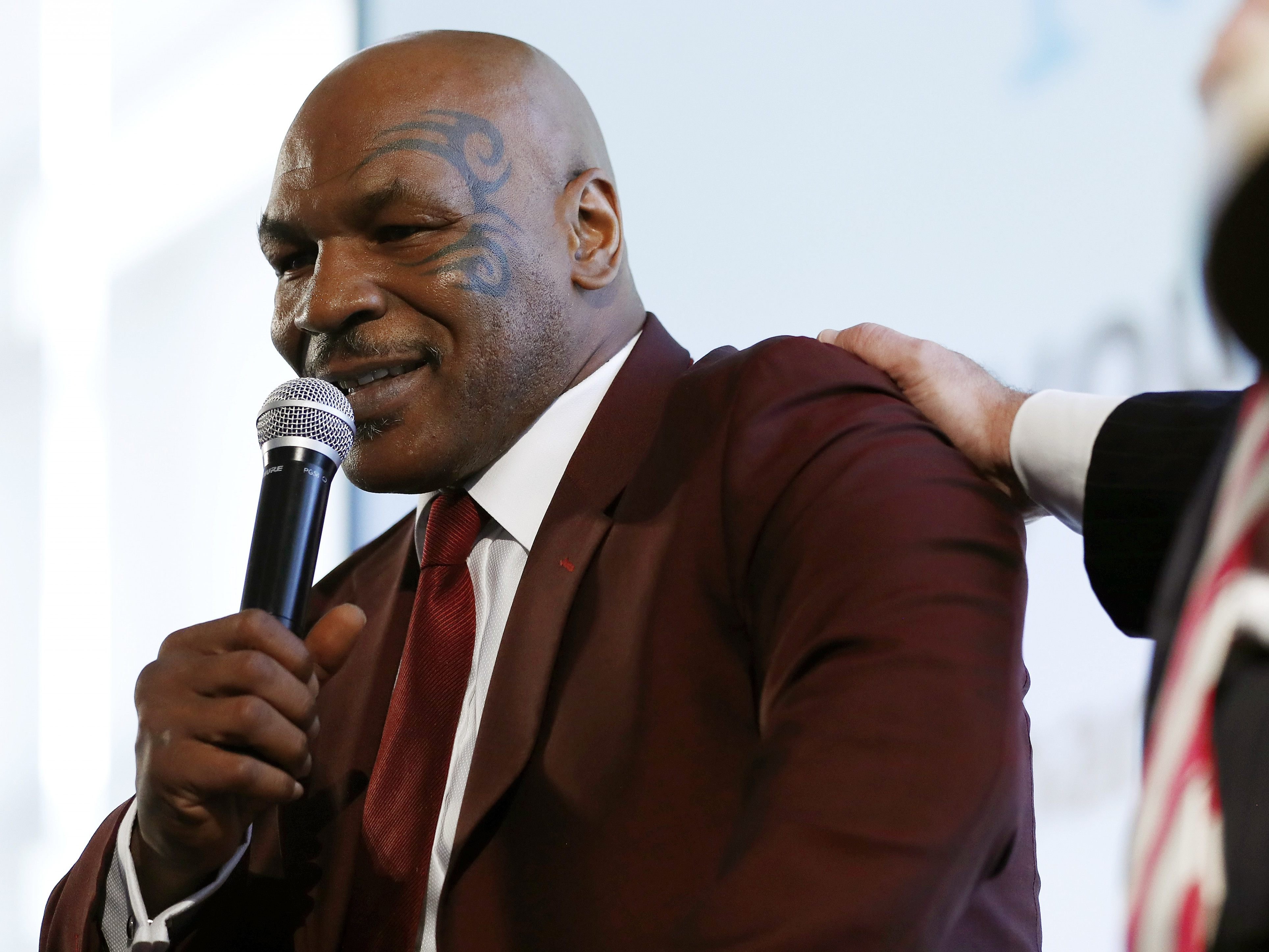 Mike Tyson kommt am Mittwoch nach Wien. Mike Tyson kommt am Mittwoch nach Wien.