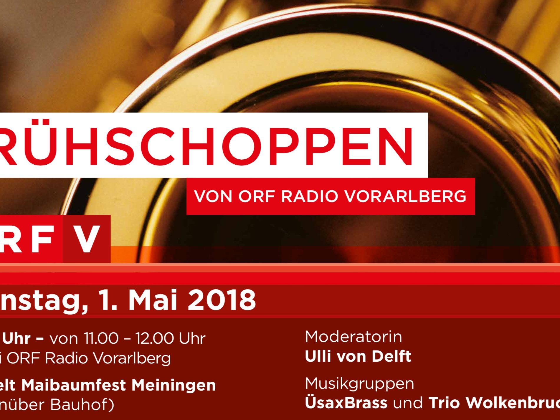 ORF Frühschoppen am 1.Mai in Meiningen