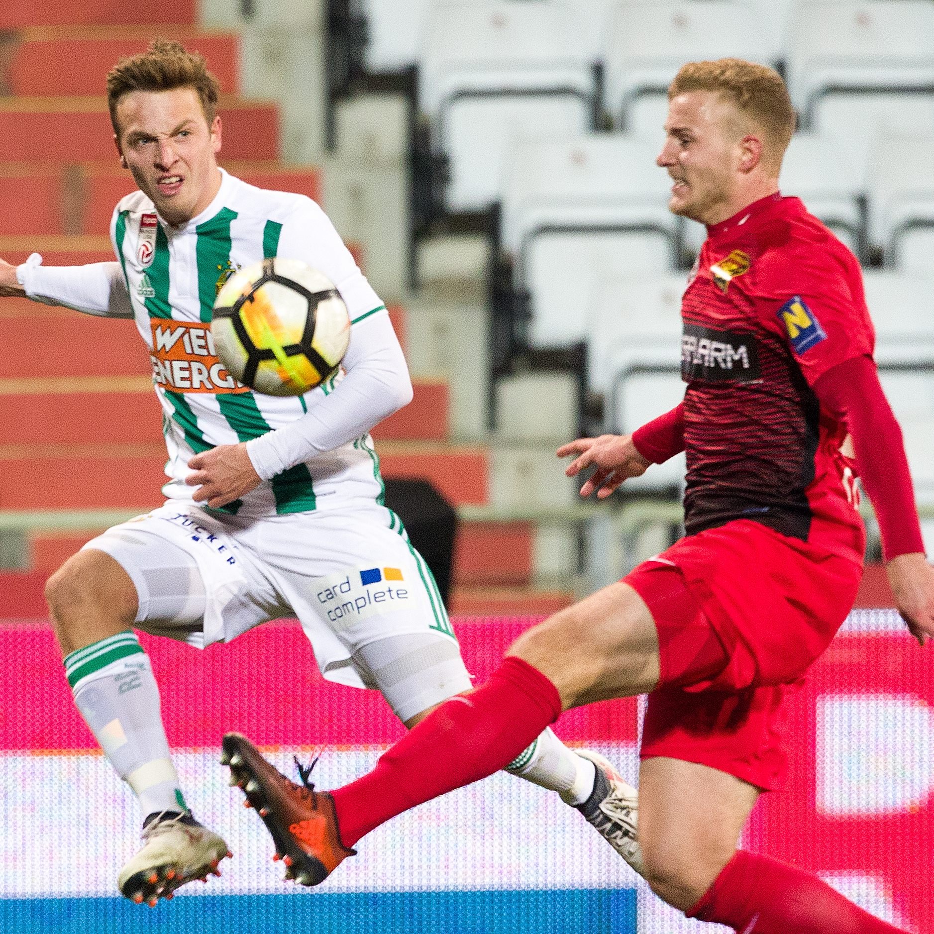 Beim heutigen Match trifft Rapid auf Admira.
