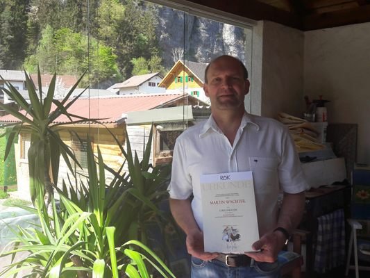 Ehrung von Martin Wachter