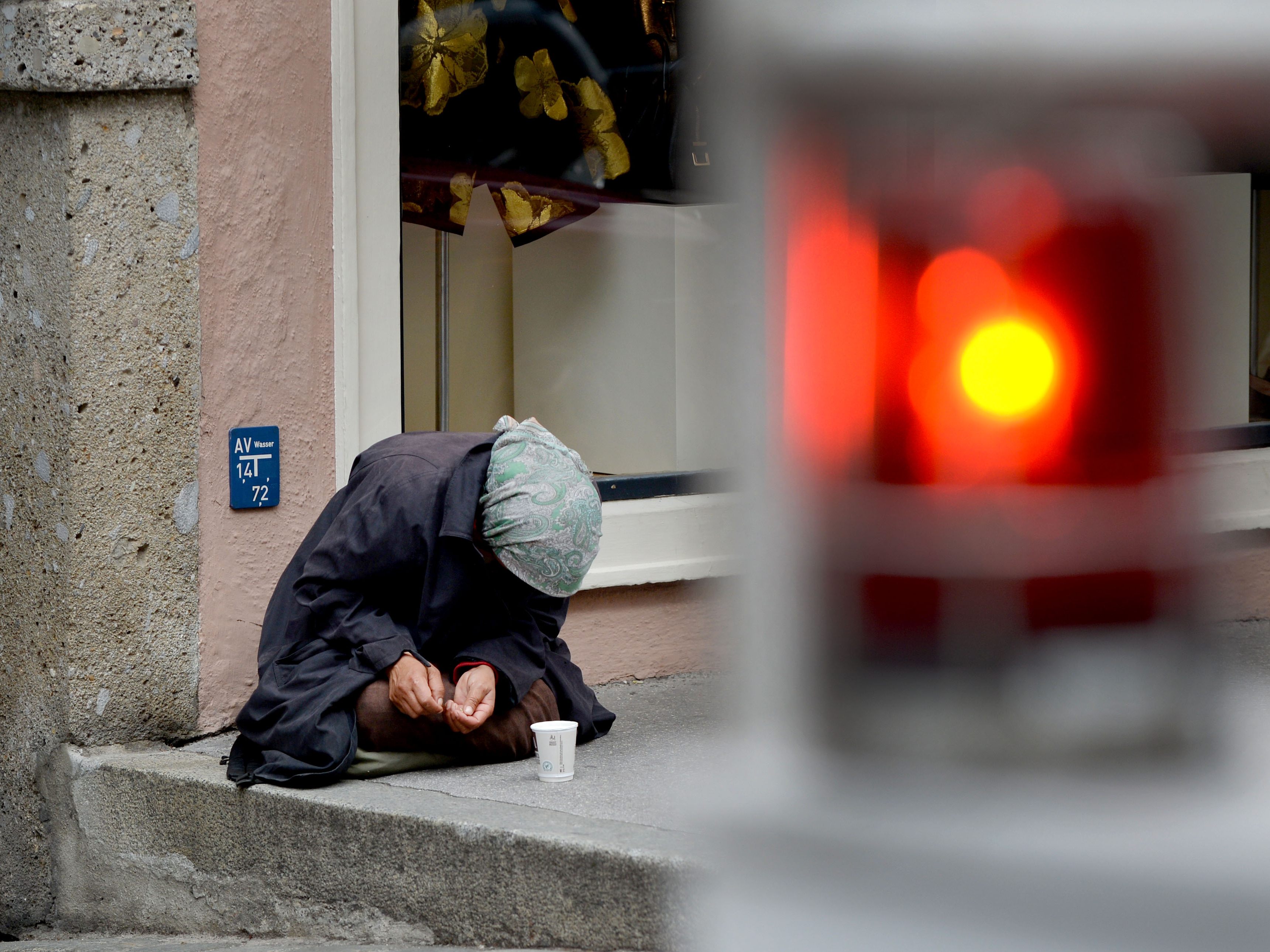 In Österreich waren 2017 18 Prozent der Menschen armutsgefährdet.