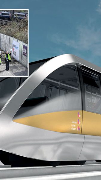 Am Luton Airport entsteht eine neue Verkehrsverbindung