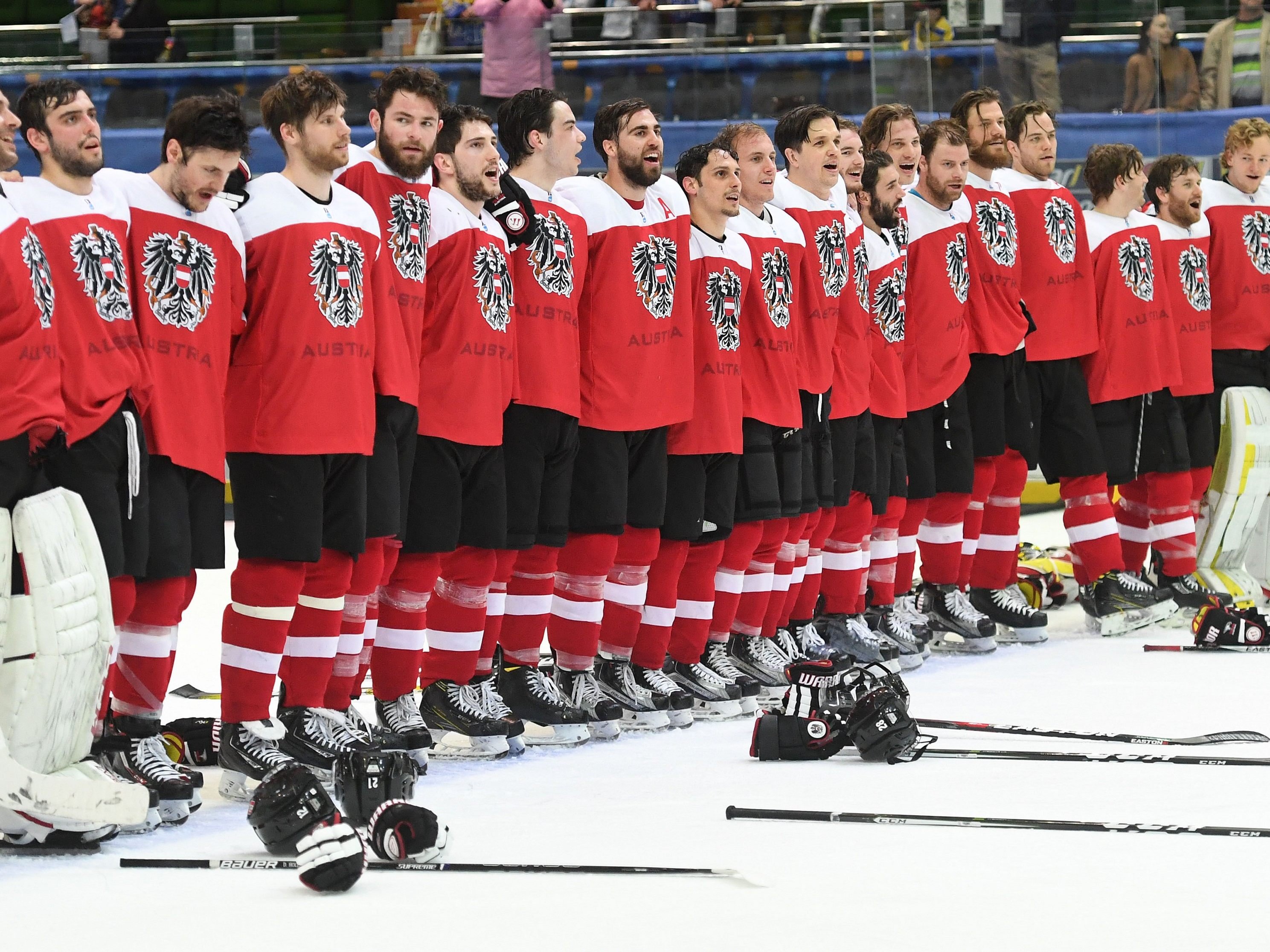 Das österreichische Eishockey-Team kann sich noch in zwei Testspielen in Wien beweisen.