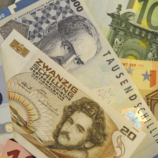 1,47 Mrd. Schilling (107 Mio. Euro) nicht umgetauscht