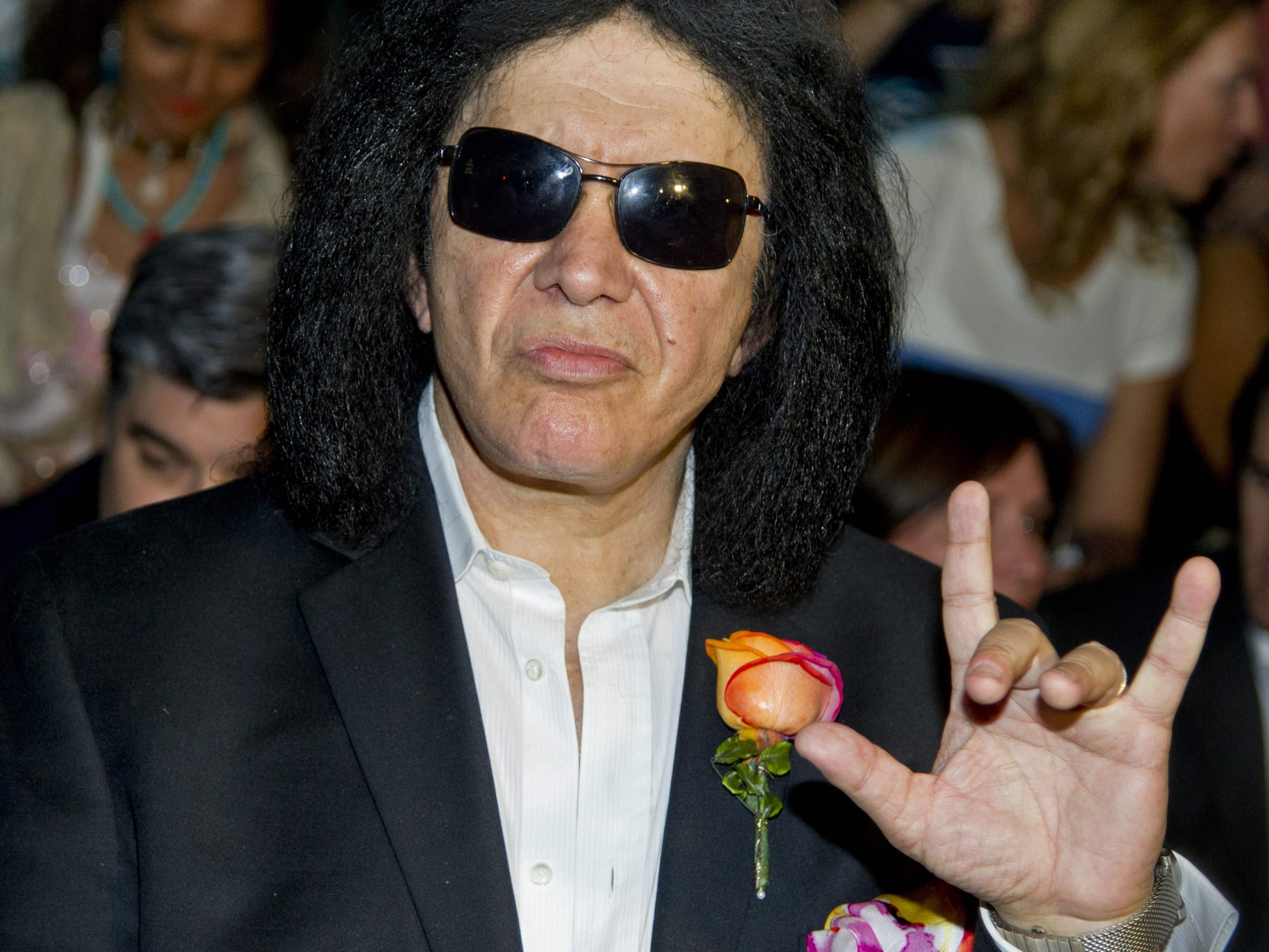 Gene Simmons von Kiss beehrt Wien mit einem Auftritt.