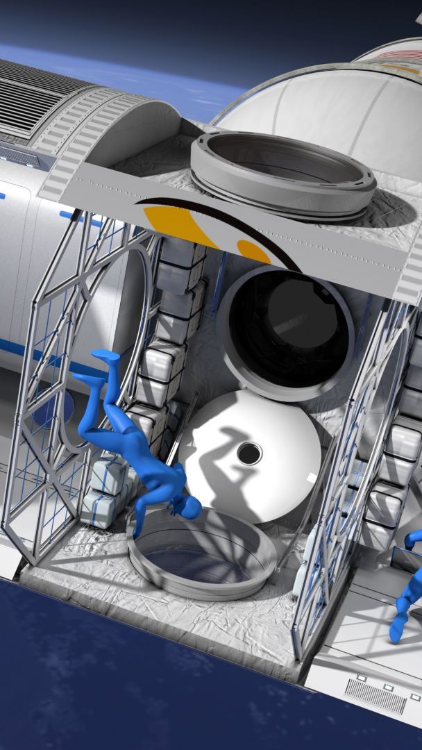 Das erste Luxushotel im Weltraum.