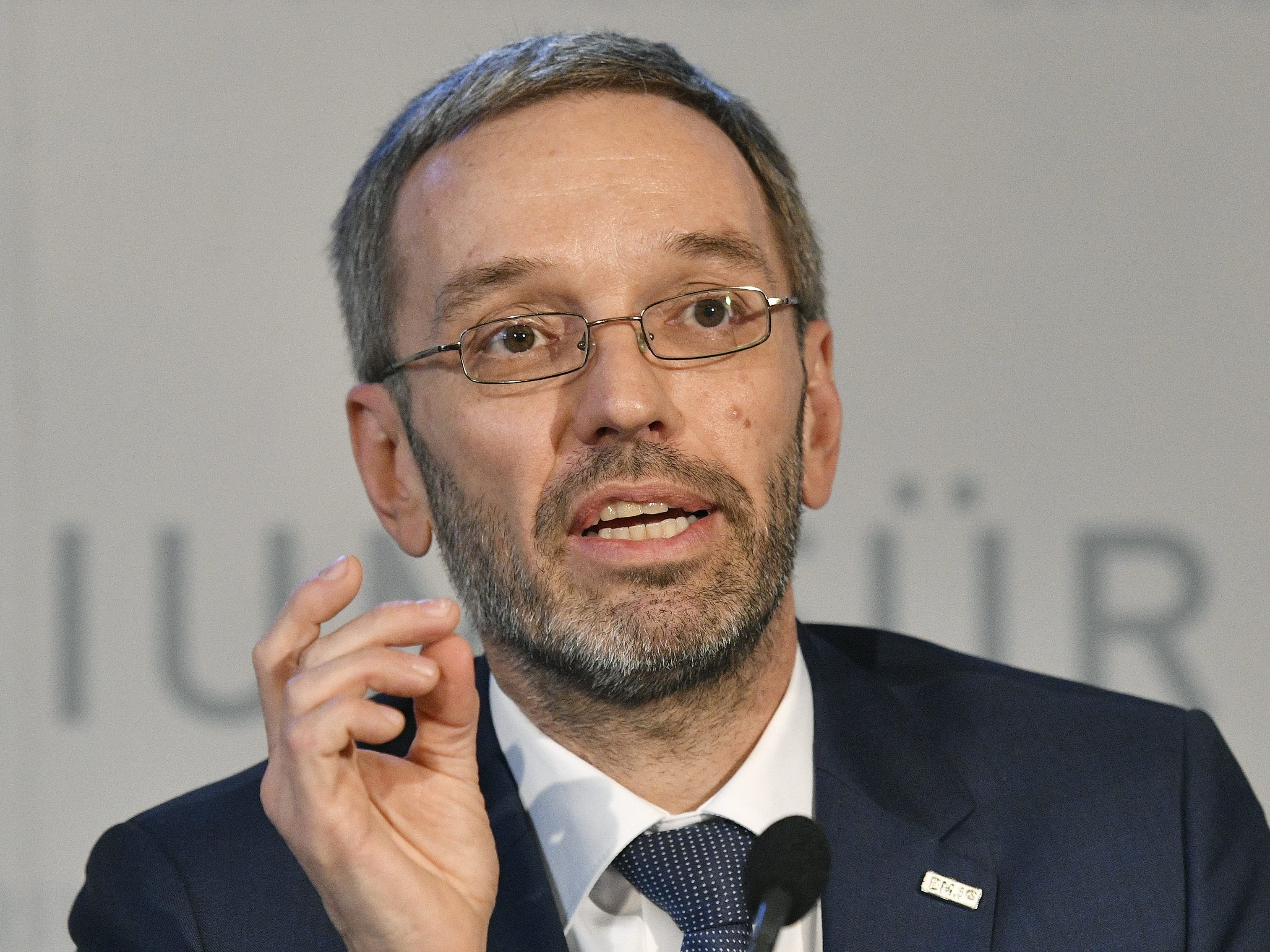 Laut Innenminister Herbert Kickl soll das Fremdenrecht deutlich verschärft werden.