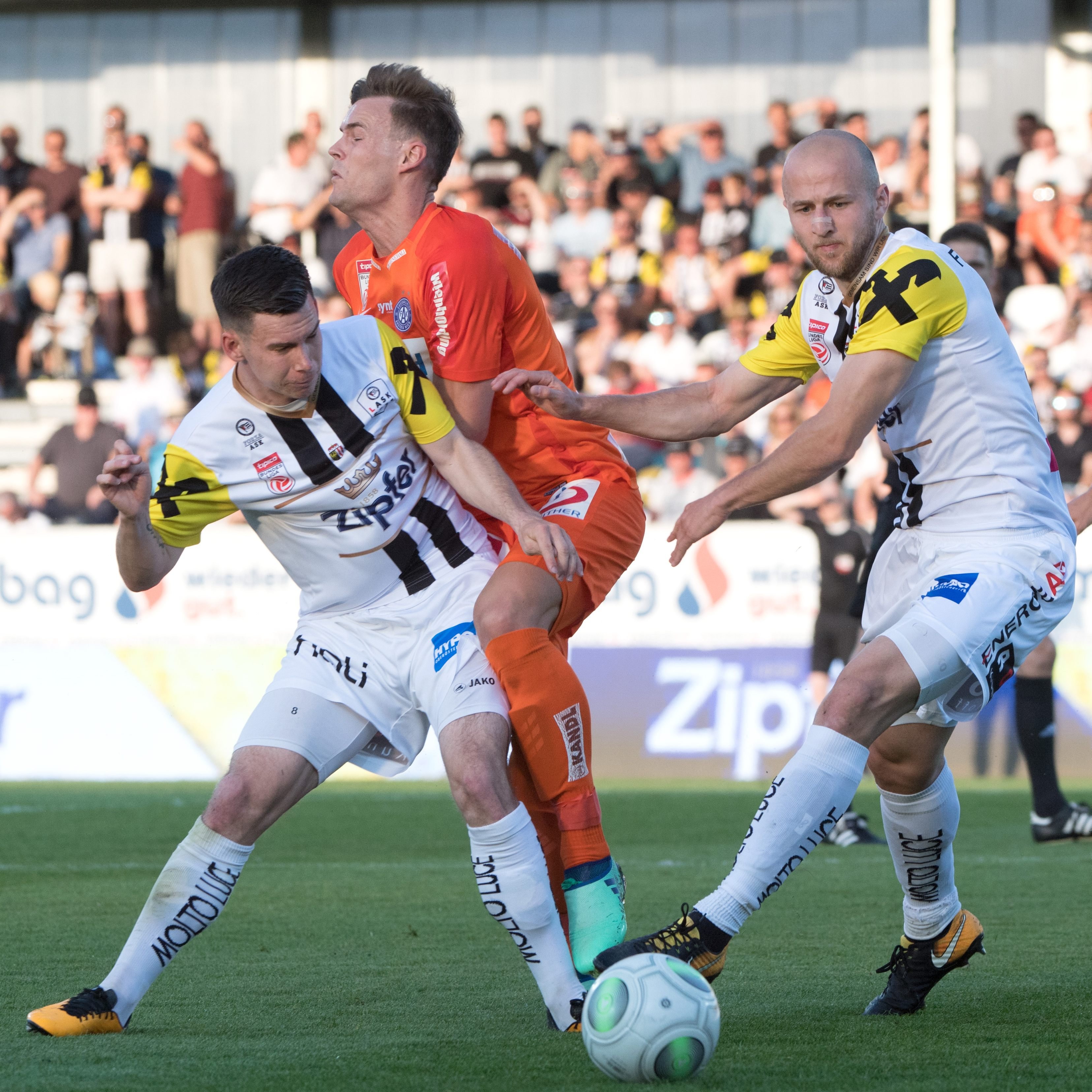 LASK konnte sich gegen Austria Wien durchsetzen.
