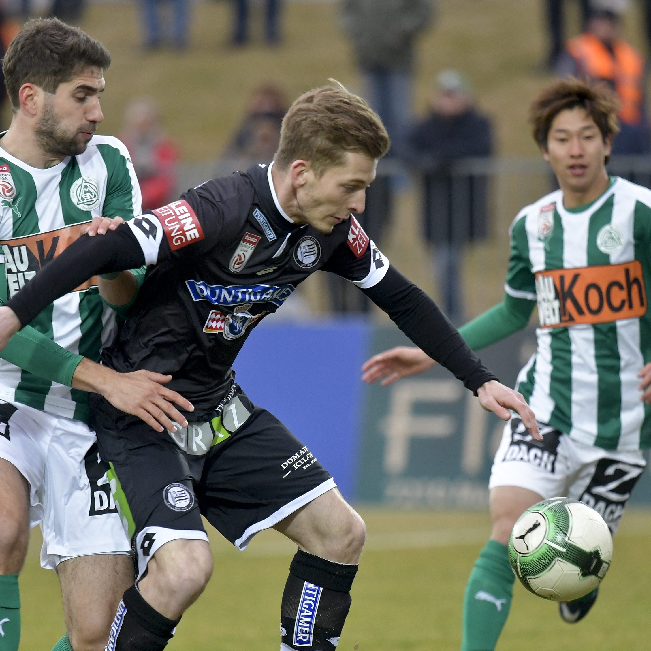 LIVE-Ticker zum Spiel Sturm Graz gegen SV Mattersburg ab 16.00 Uhr.