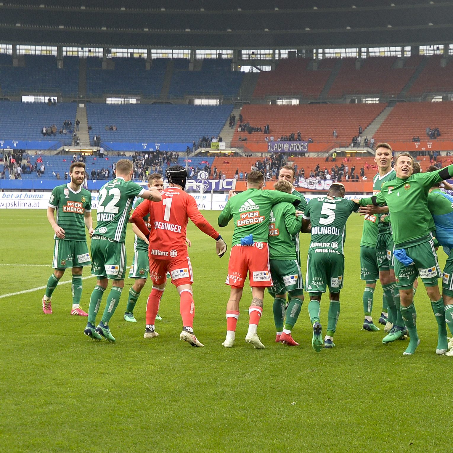 Mit dem 4:0 gegen die Wiener Austria hat Rapid Selbstvertrauen getankt.