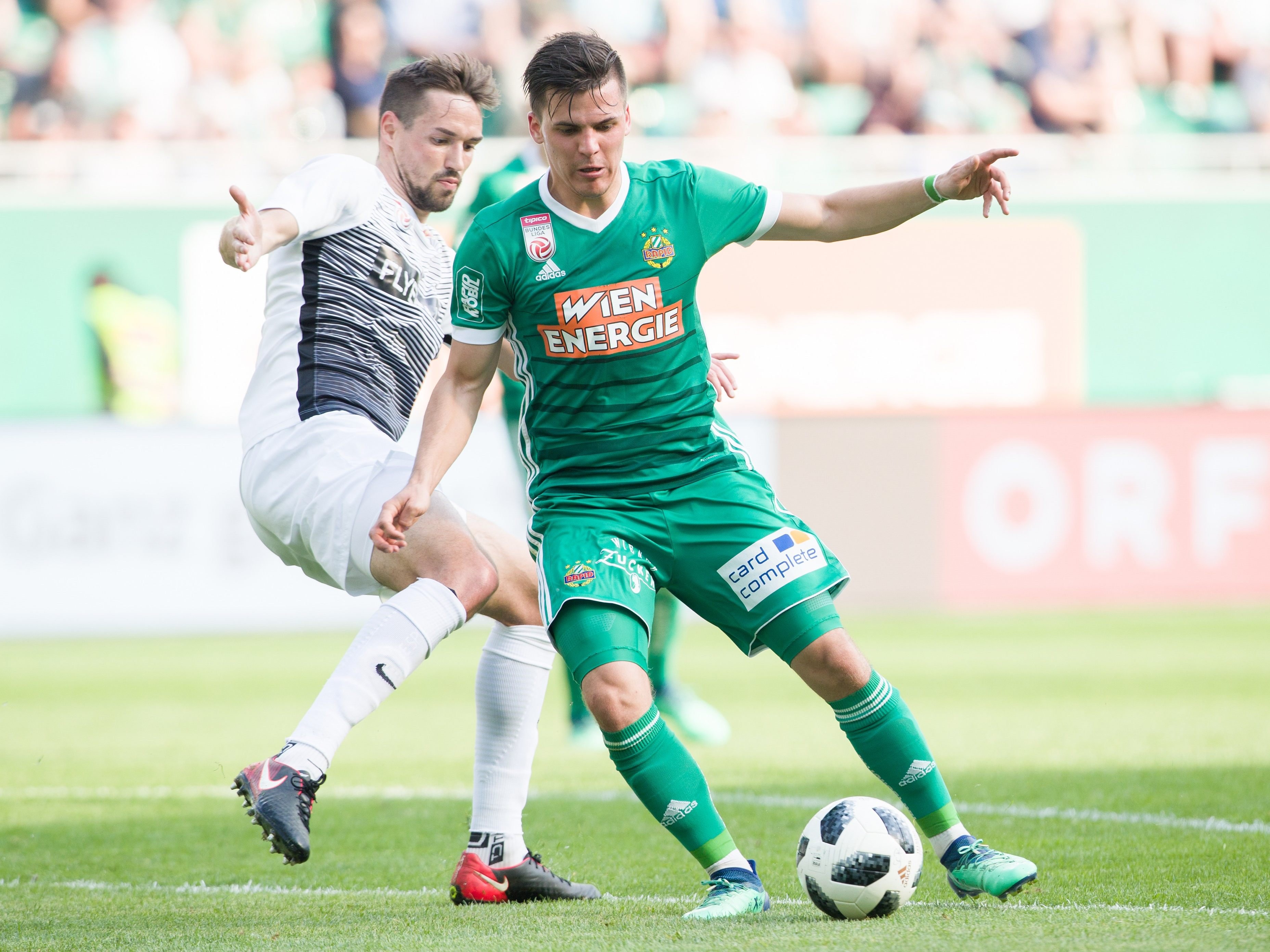 Rapid Wien konnte das Match gegen Admira für sich entscheiden. Rapid Wien konnte das Match gegen Admira für sich entscheiden.