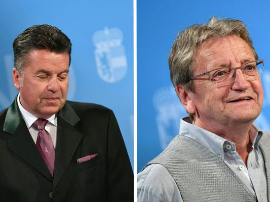 Hans Mayr und Karl Schnell stehen mit ihren Parteien vor dem Aus. Hans Mayr und Karl Schnell stehen mit ihren Parteien vor dem Aus.