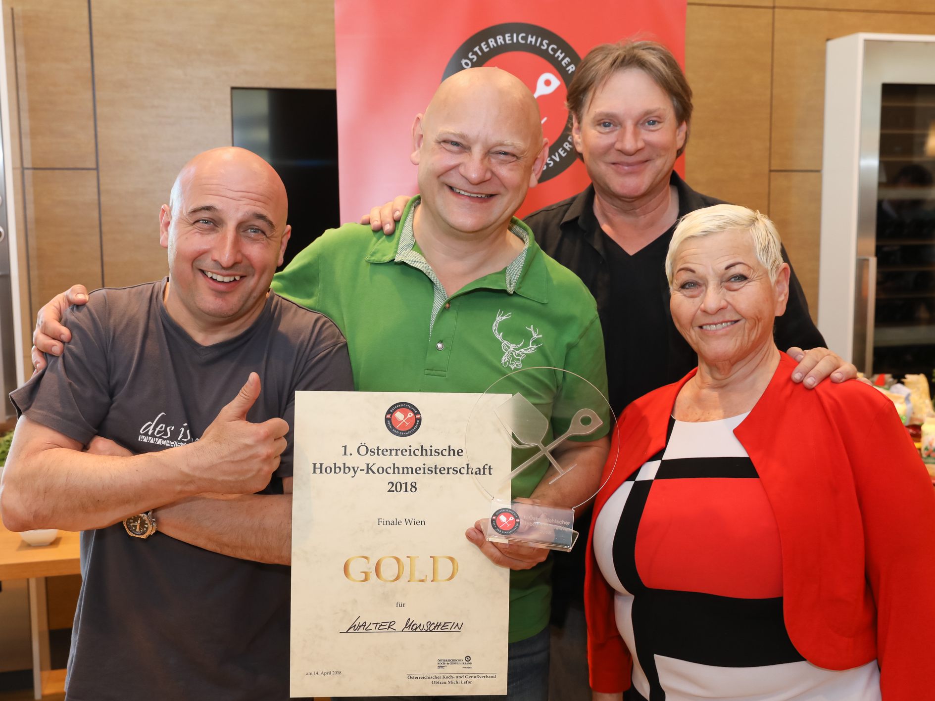 Sieger Walter Mondschein aus Niederösterreich konnte sich über in Genusswochenende im Genießerhotel Döllerer freuen.