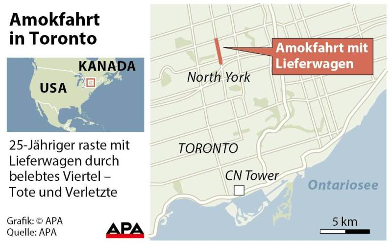 Amokfahrt in Toronto
