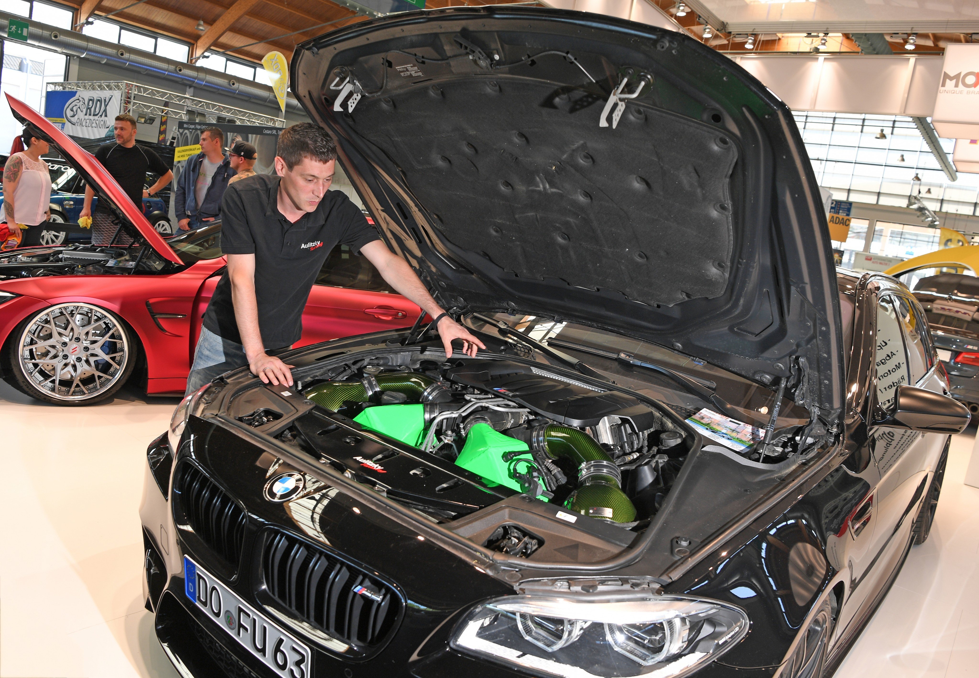 Klaus Aulitzky von Aulitzky Tuning zeigt ein Fahrzeug, das selbst der Werkstuner BMW M nicht in seinem Portfolio hat.