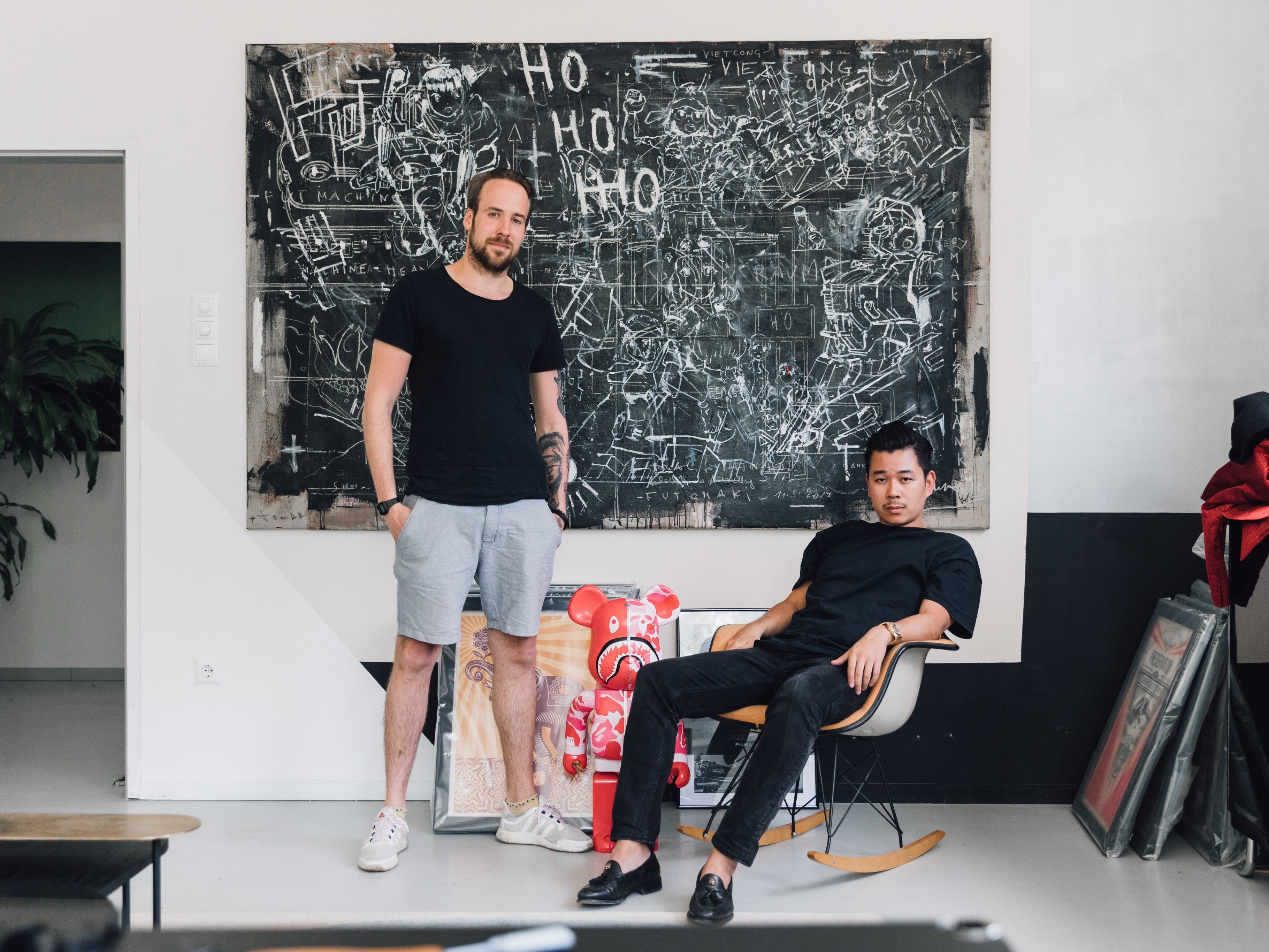 Sören Herzig und Martin Ho freuen sich auf die Zusammenarbeit. Sören Herzig und Martin Ho freuen sich auf die Zusammenarbeit.