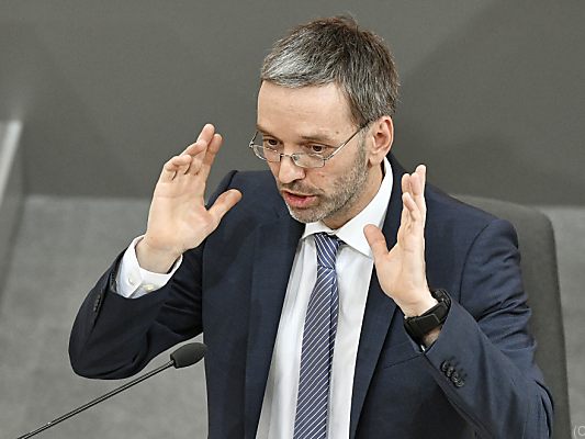 Innenminister Herbert Kickl Innenminister Herbert Kickl